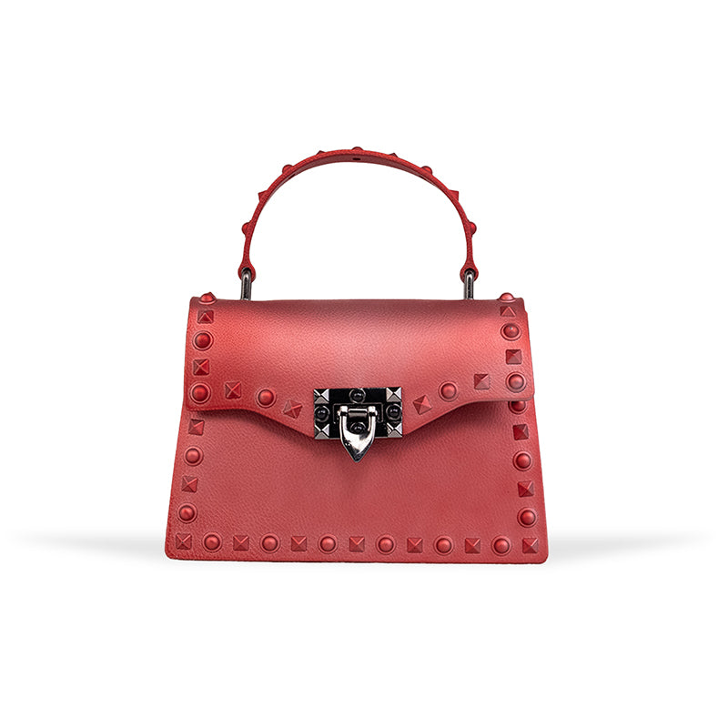 Women Crossbody Rivet Tote Bag