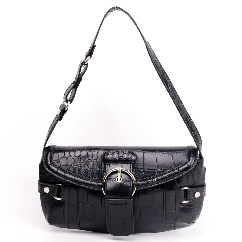 Solid Color Women Shoulder Bag