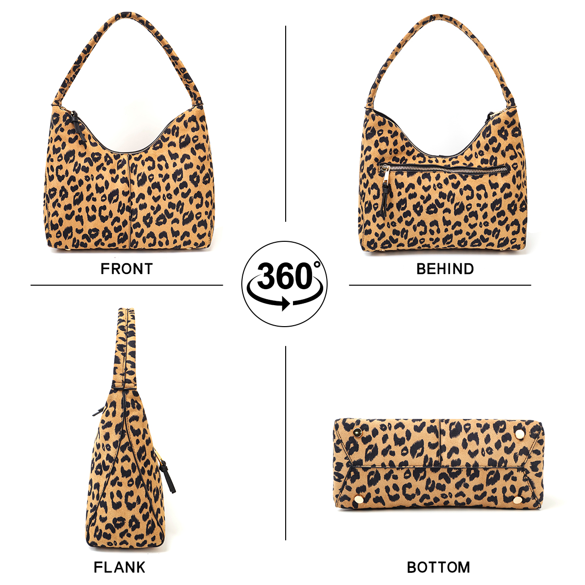 Cheetah Print Women Shoulder Bag