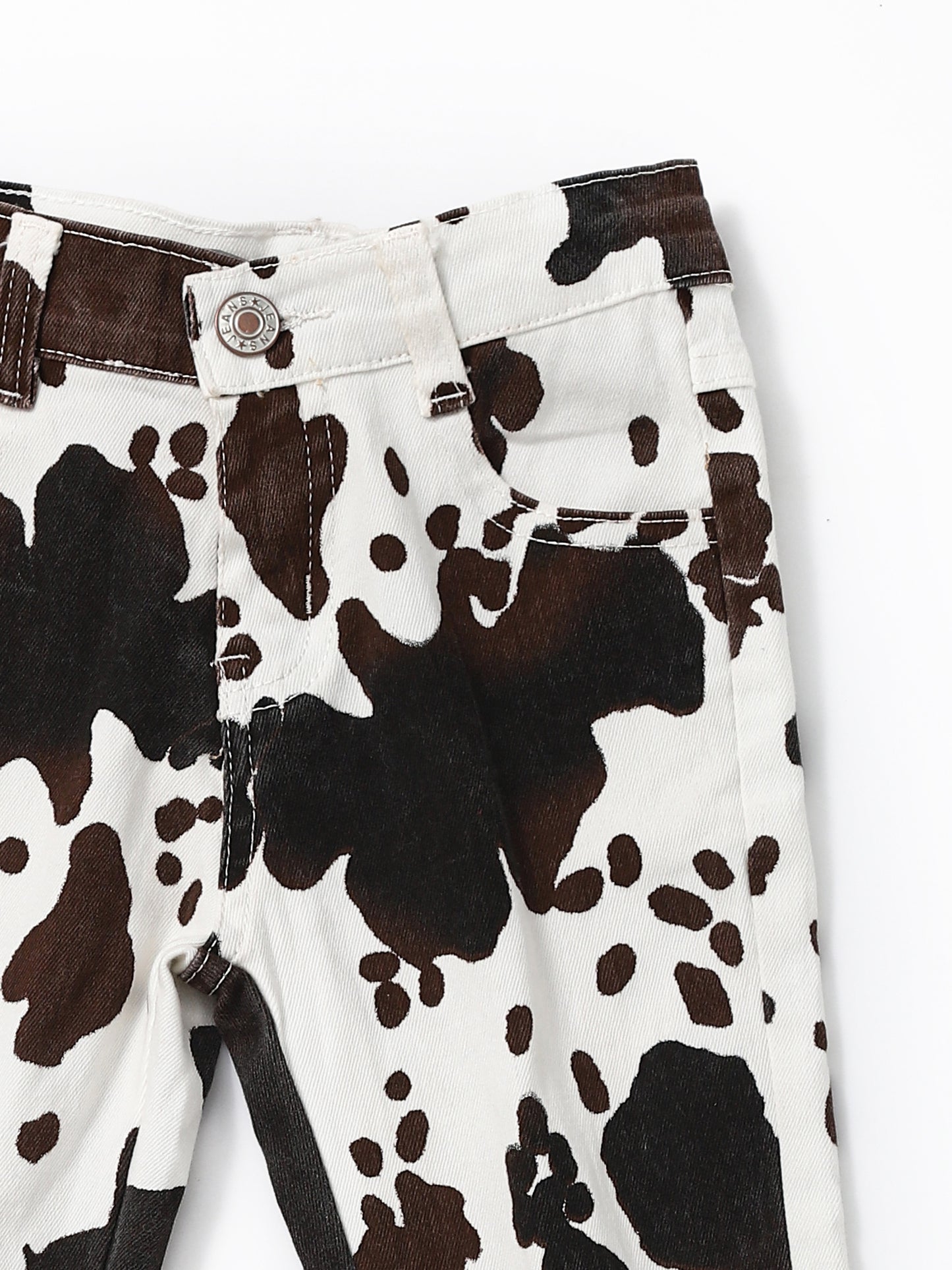 Brown Cow Double Layer Girls Jeans