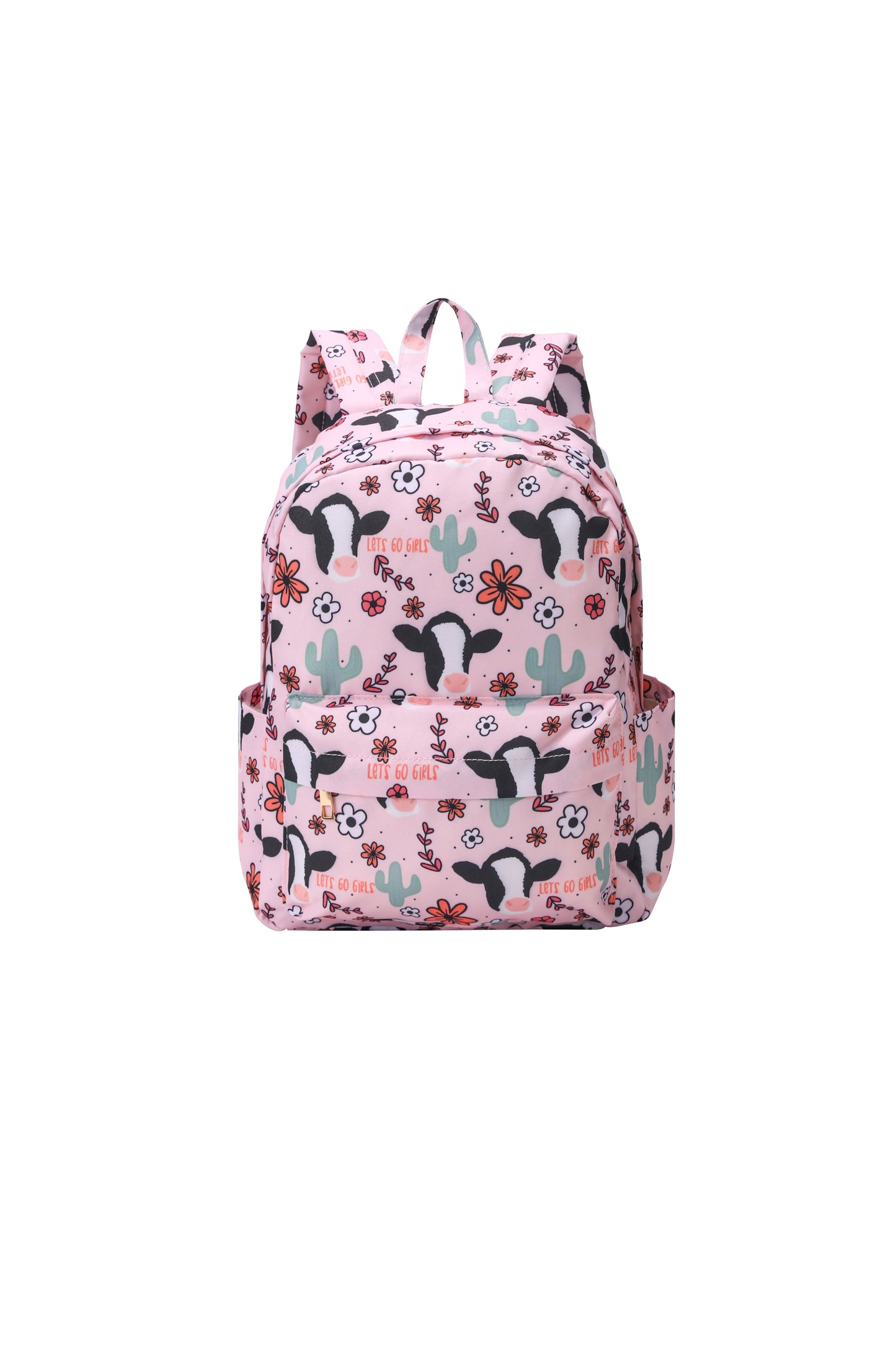 Baby Pink Western Cactus Backpack
