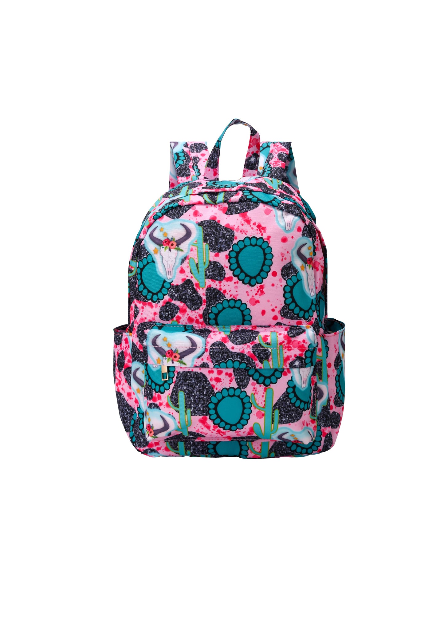 Western Cow Gem Print Backpack