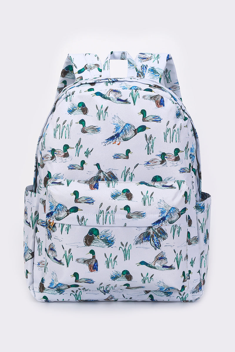 Kids Backpack With Duck Print Sassy kids palace