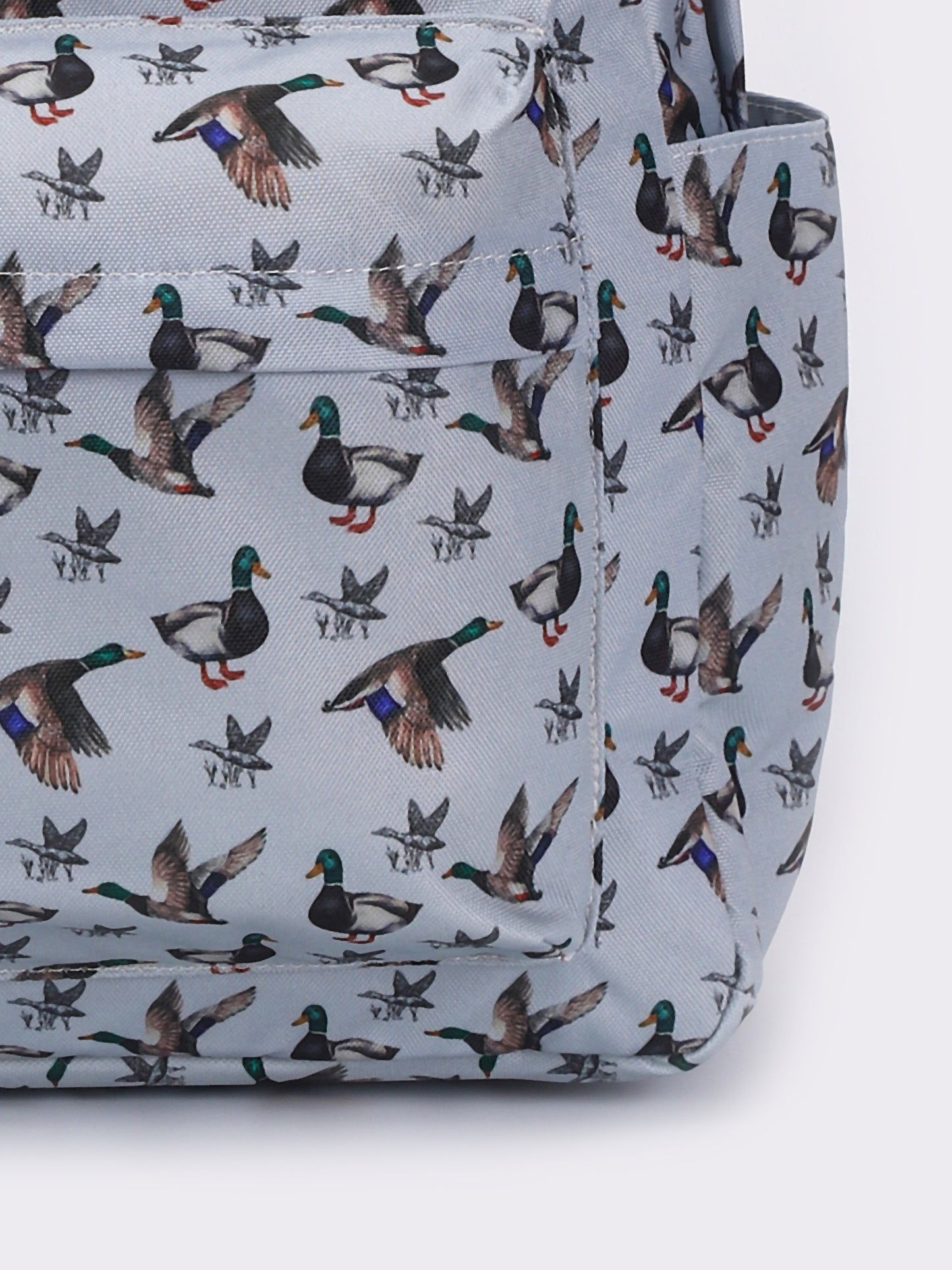 Boys Duck Printed Canvas Backpack