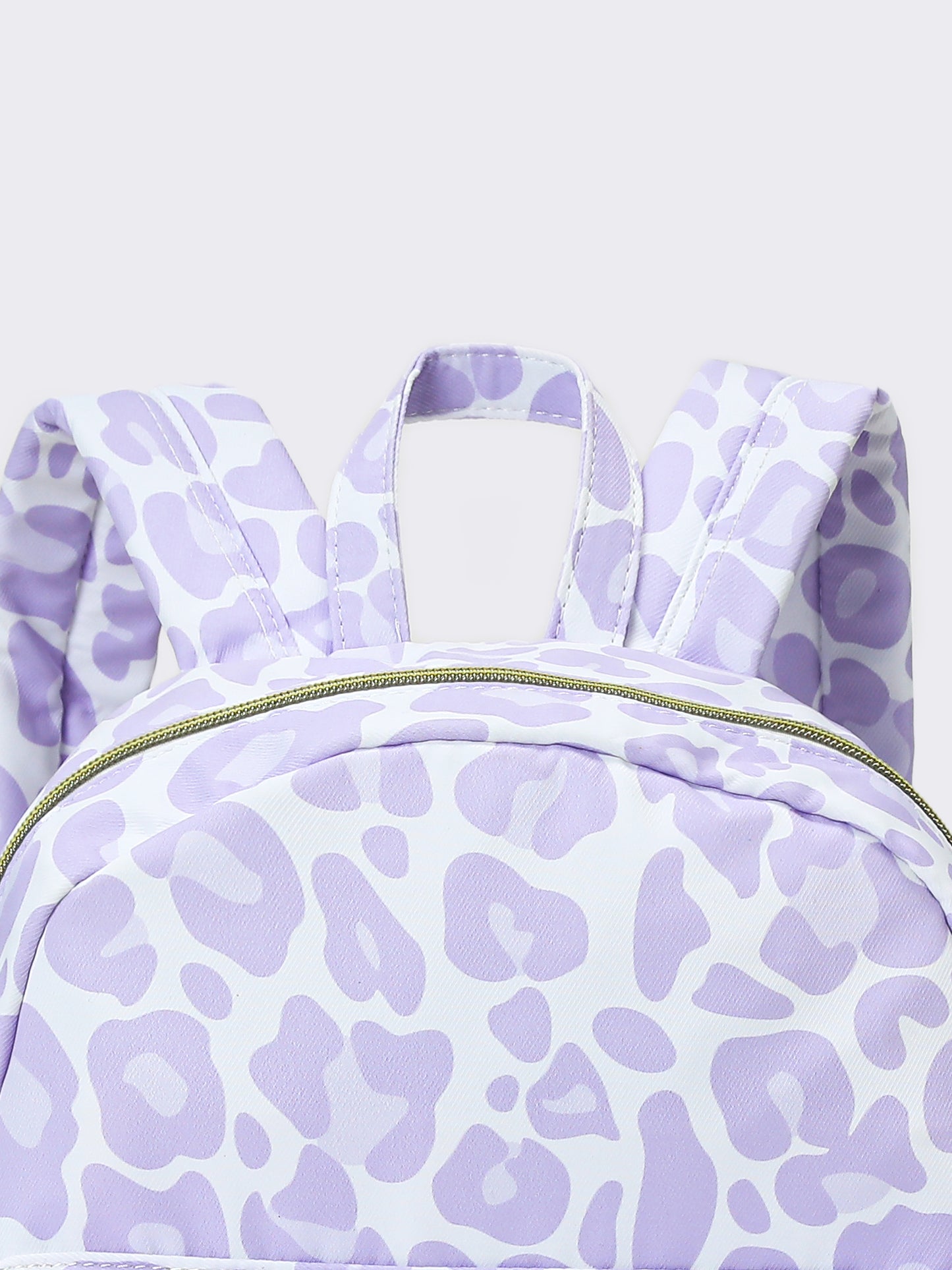 Cheetah Printed Girls Ruffle Backpack