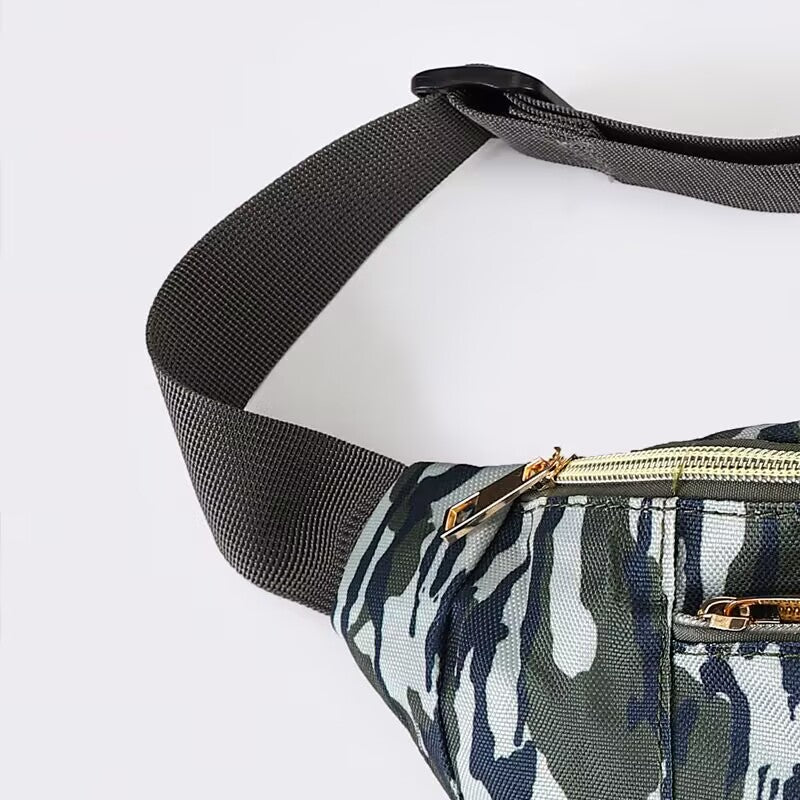 Camouflage Adjustable Belt Fanny Pack