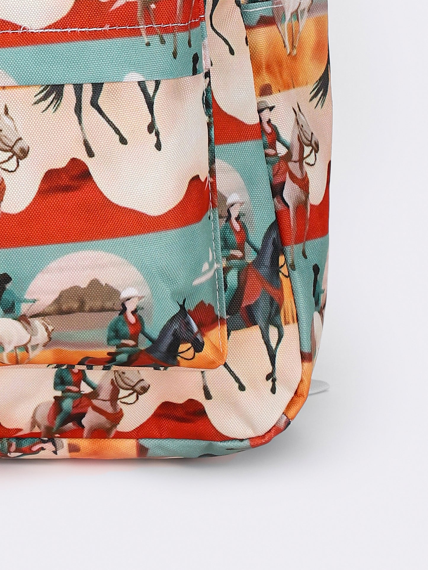 Kids Western Canvas Backpack