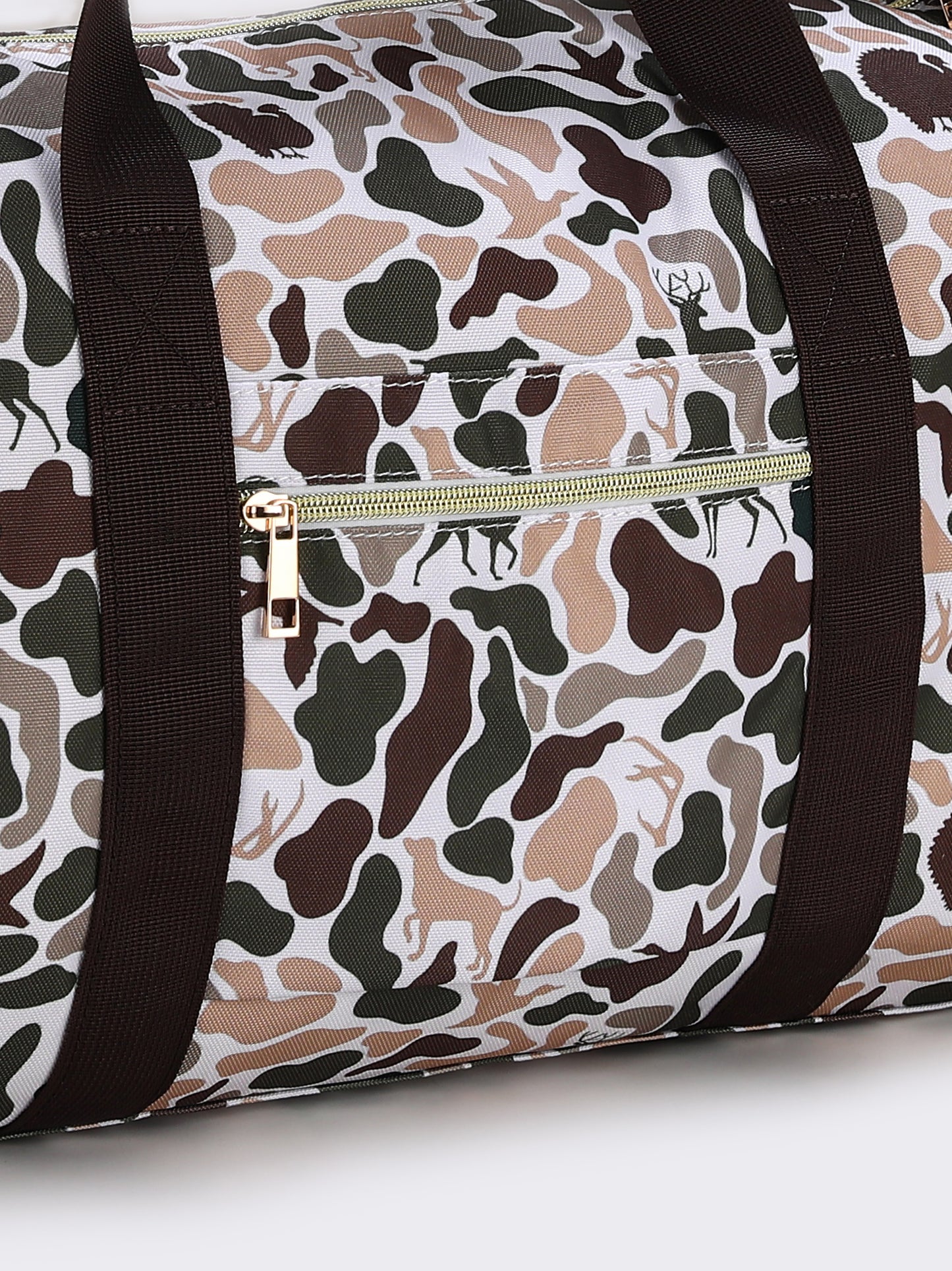 Deer Hunting Camouflage Canvas Duffle Bags