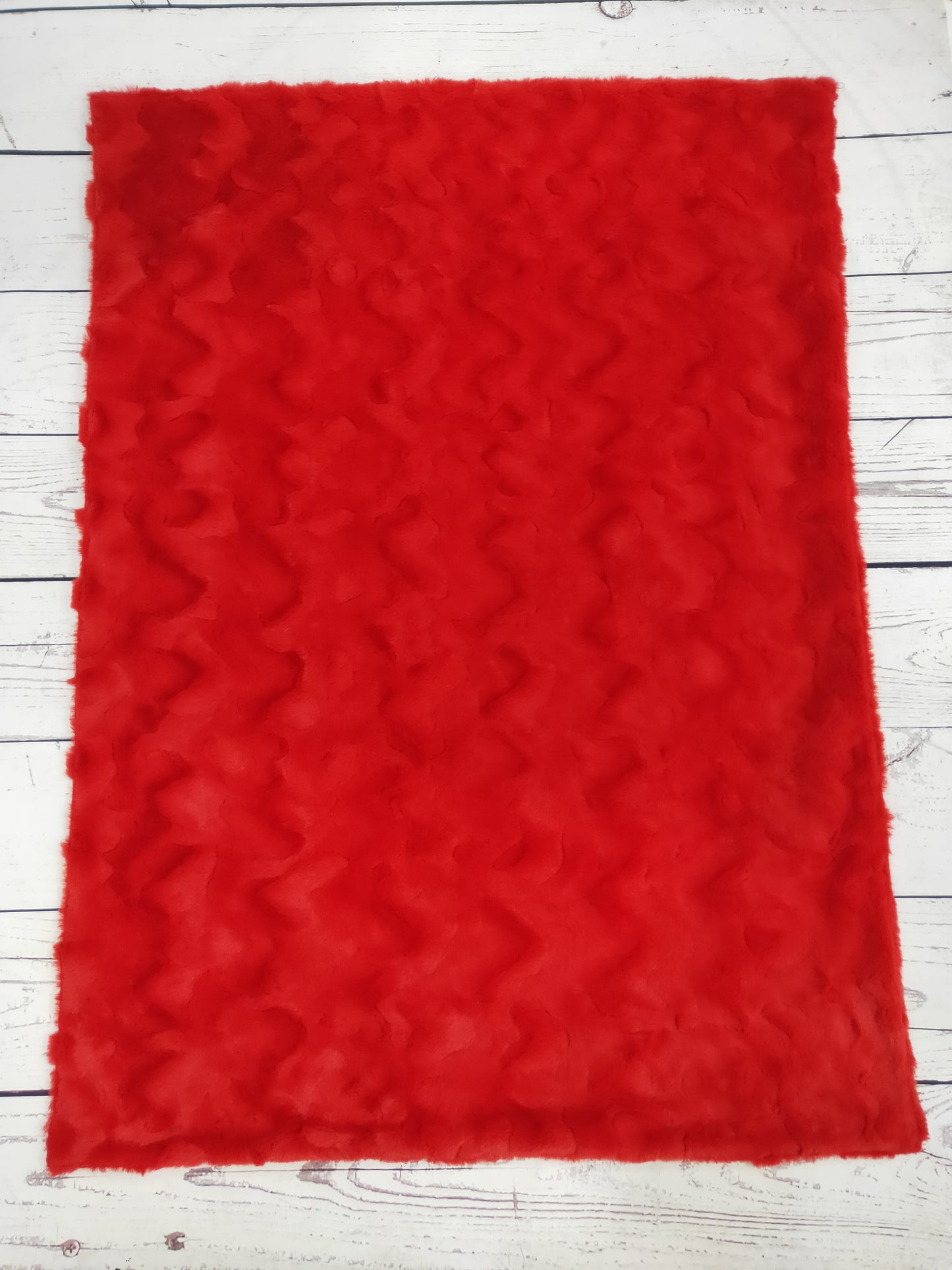 Bow Printed Baby Girls Red Christmas Blanket