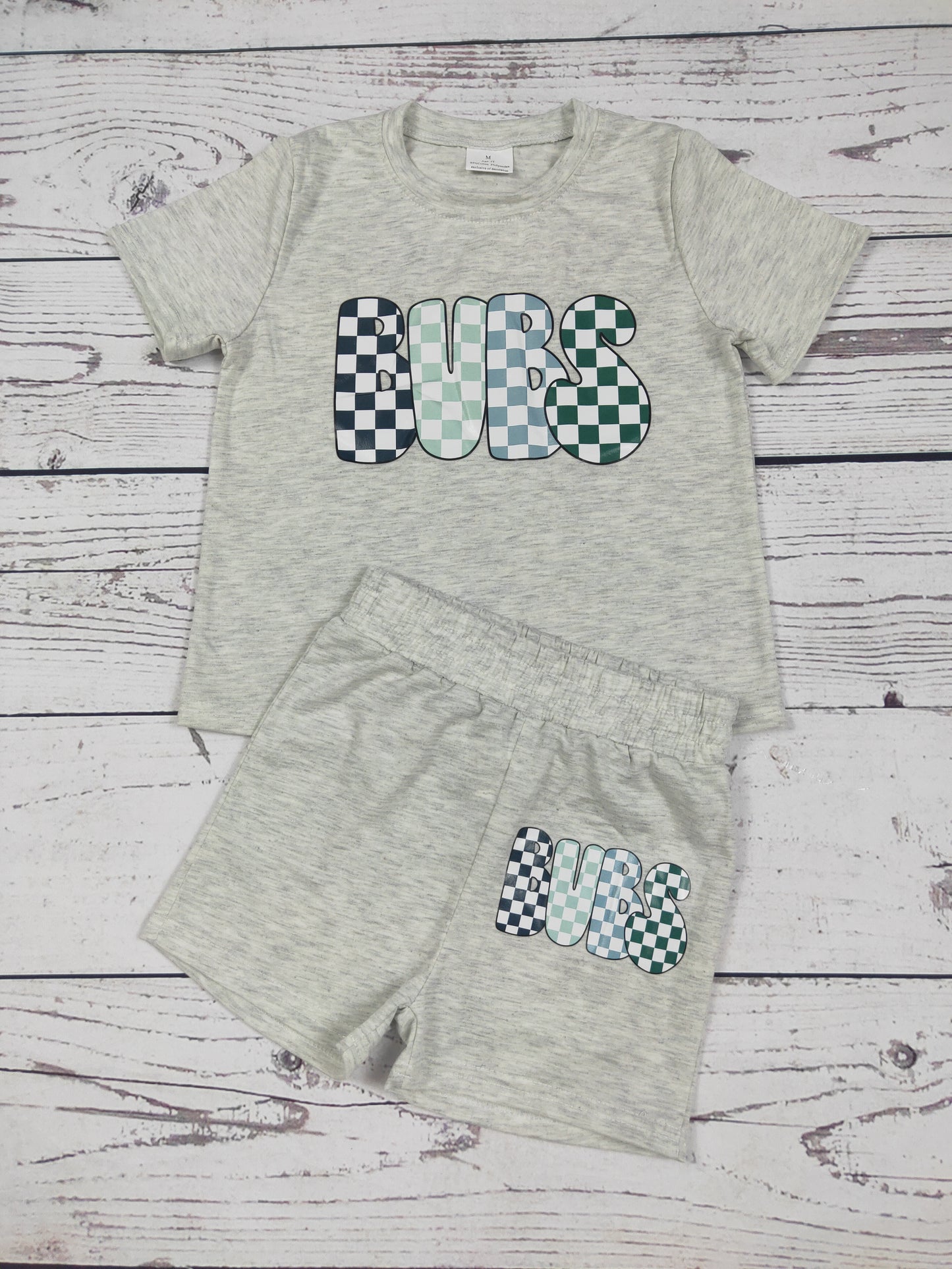 Checkered BUBS Toddler Boys Clothes