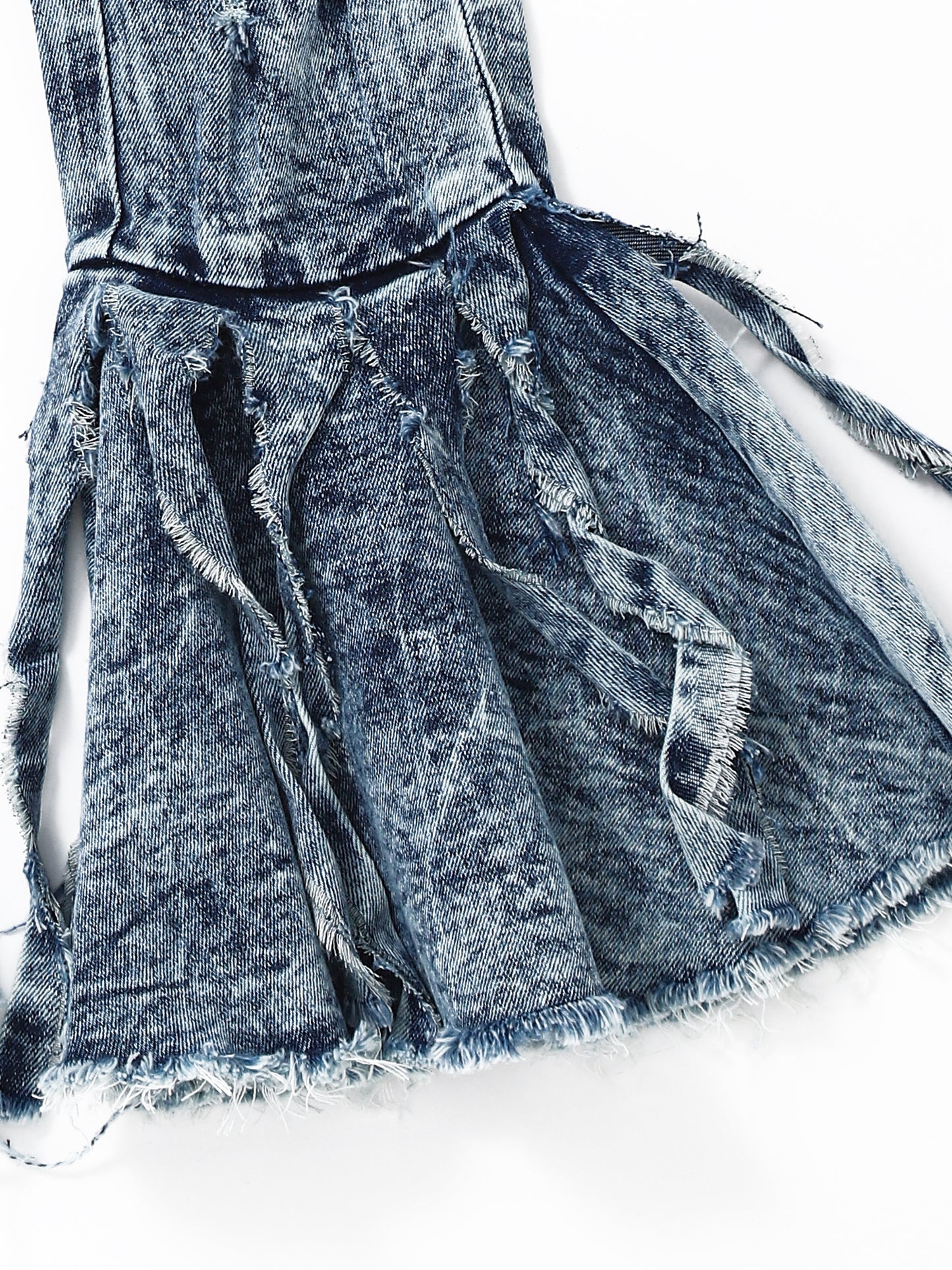 Tassels Flare Girls Jeans