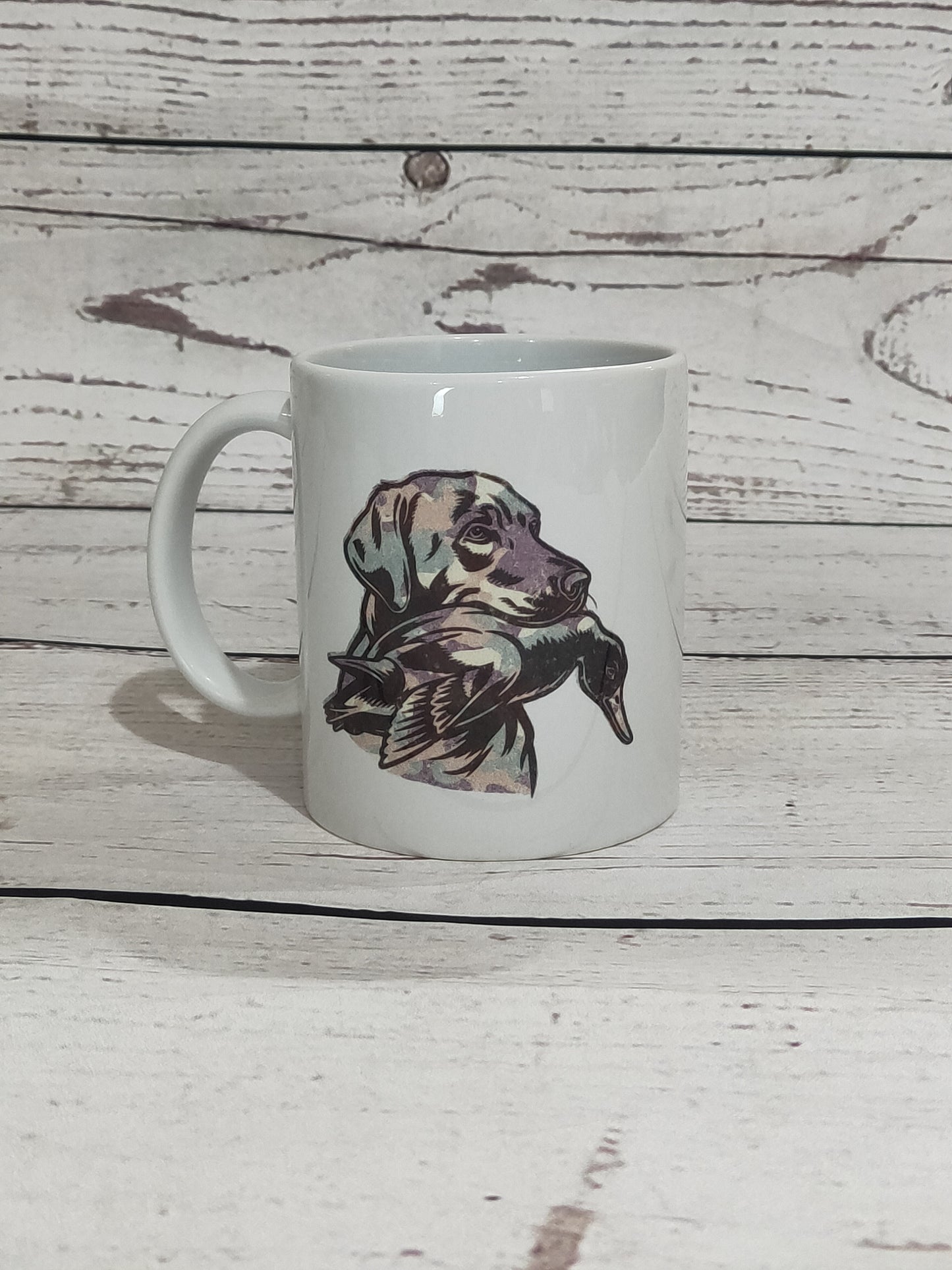 Hunting Printed Ceramic Mug