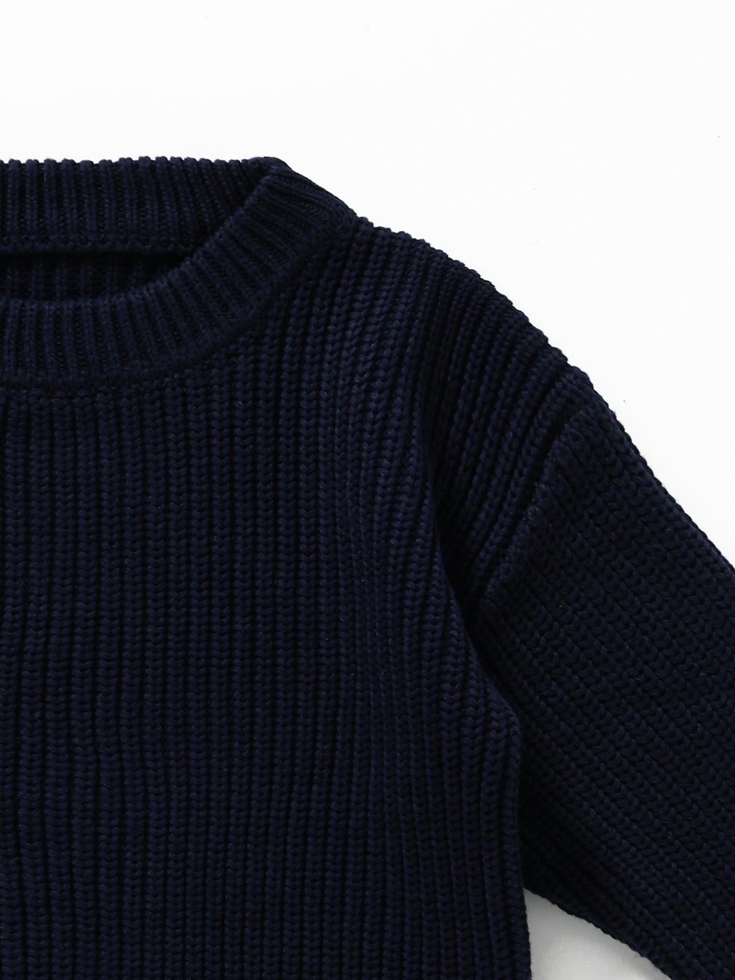 Girls Navy Winter Sweater