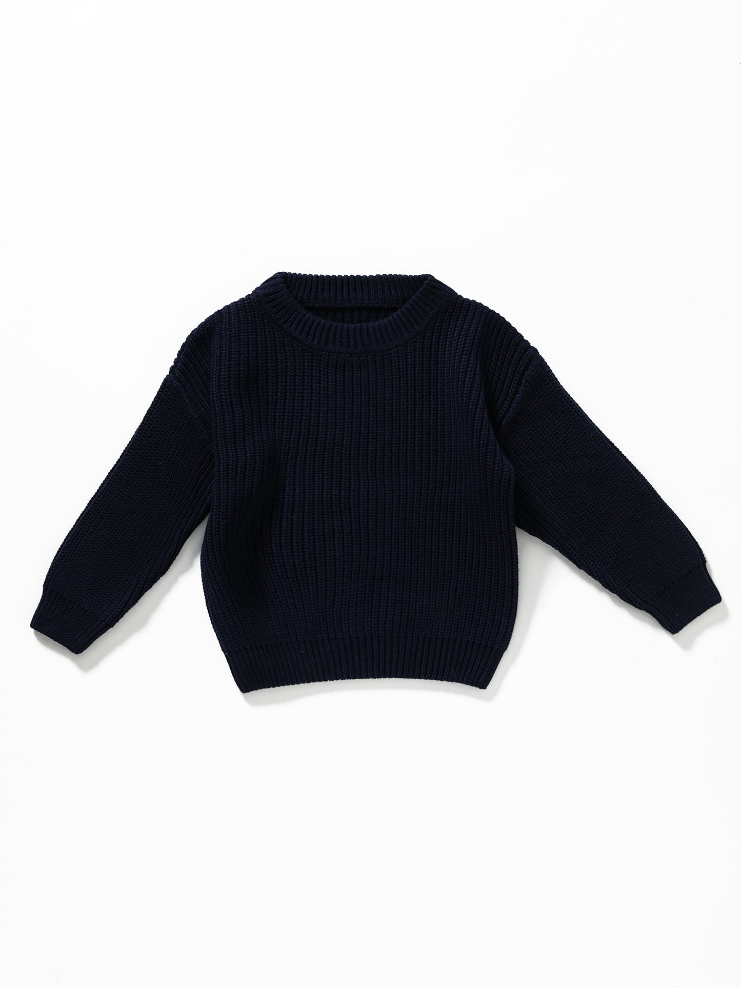 Girls Navy Winter Sweater