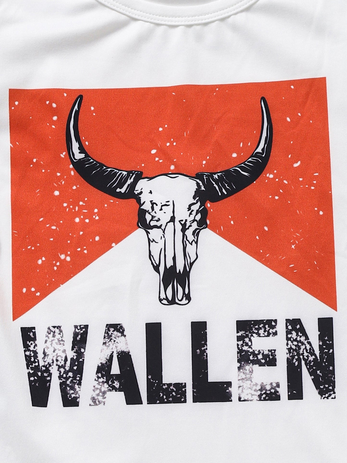 Kids White Cows Western T-Shirt