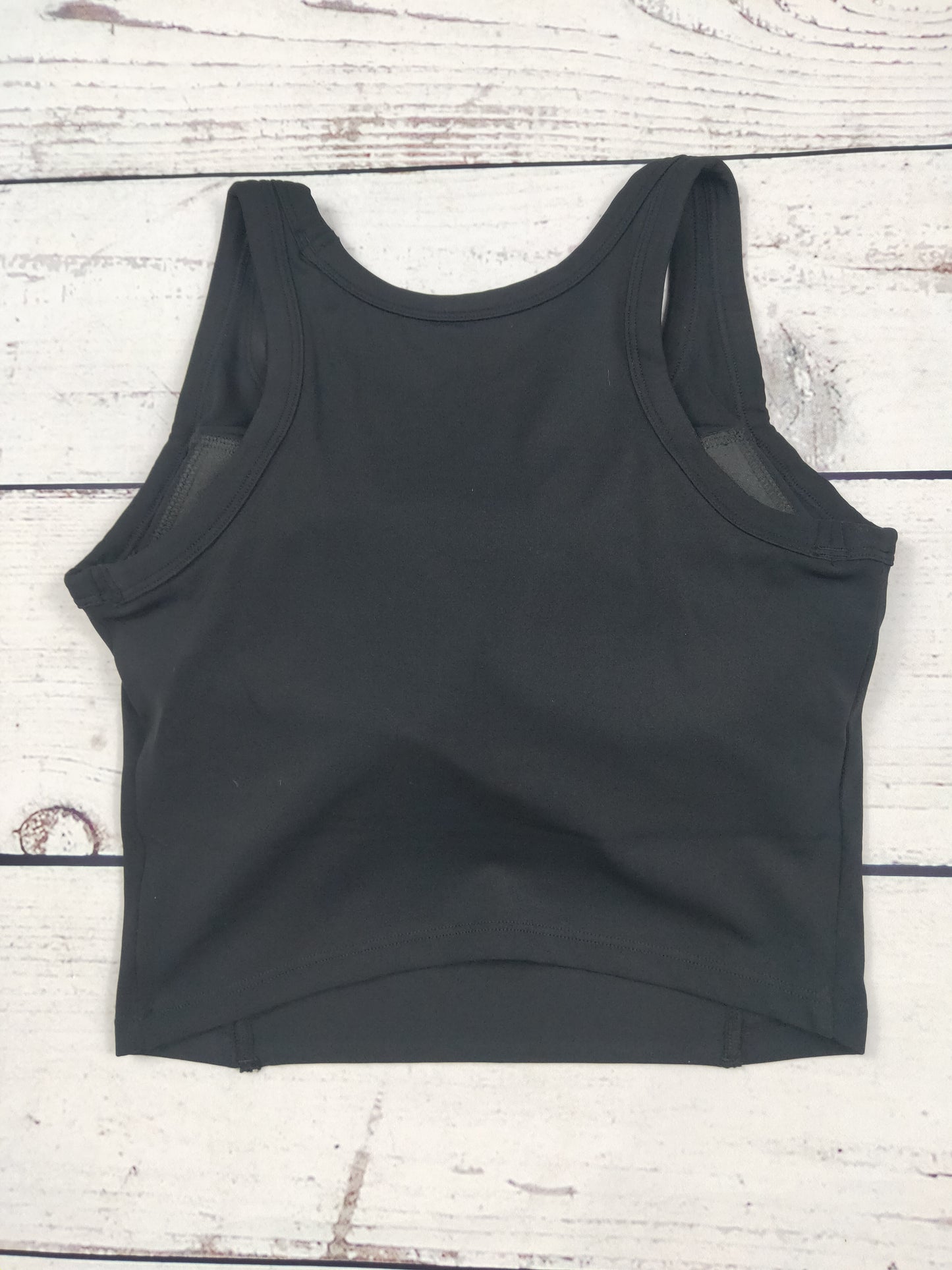 Black Women Sports Top Cropped Tank