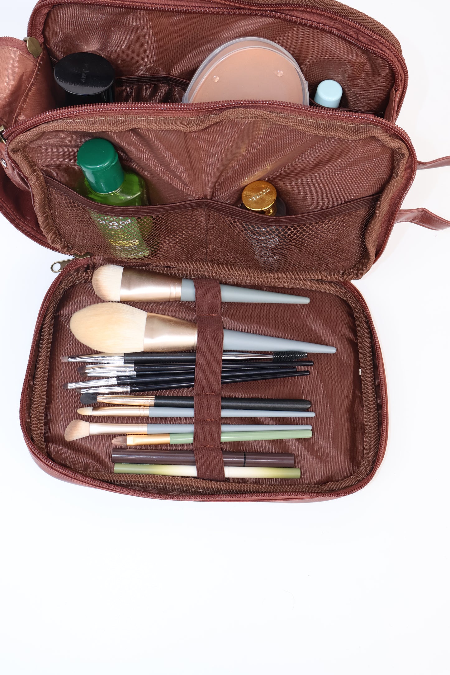 PU Leather Women Makeup Bag