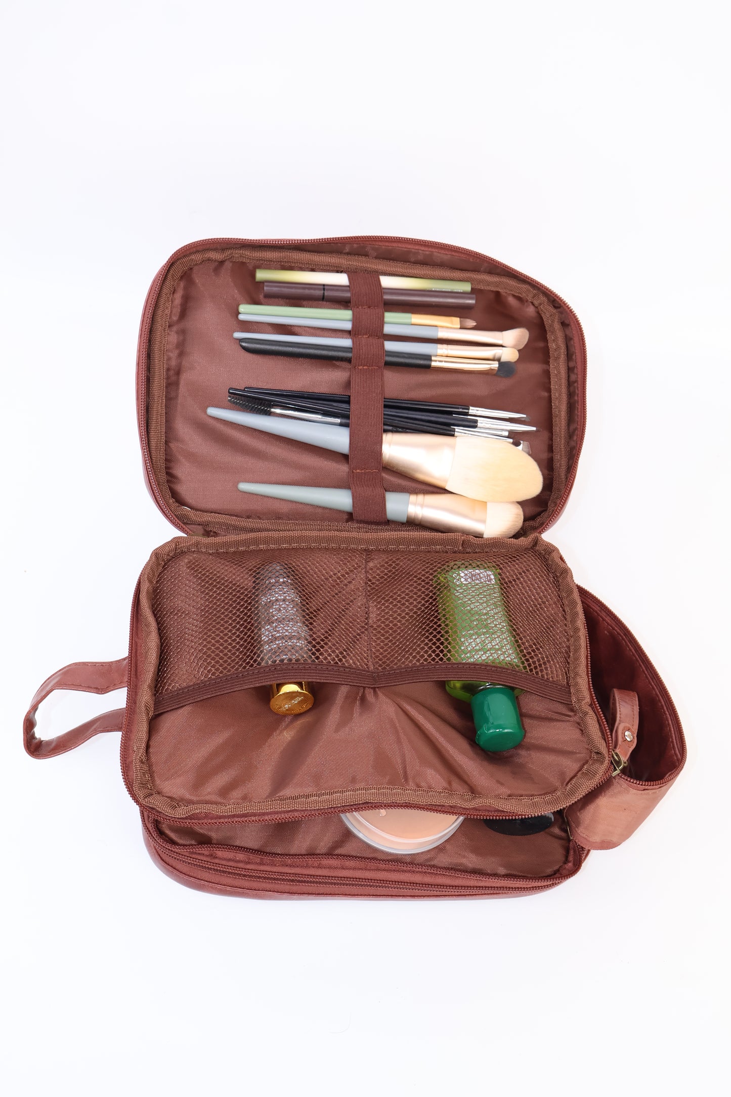 PU Leather Women Makeup Bag