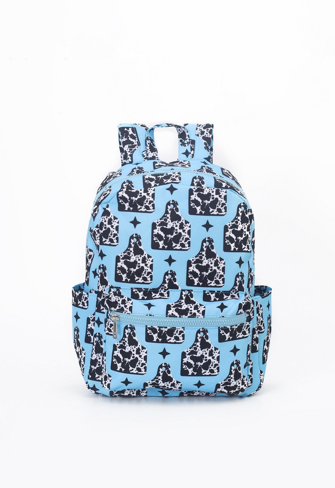 Kids Western Cow Print Backpack