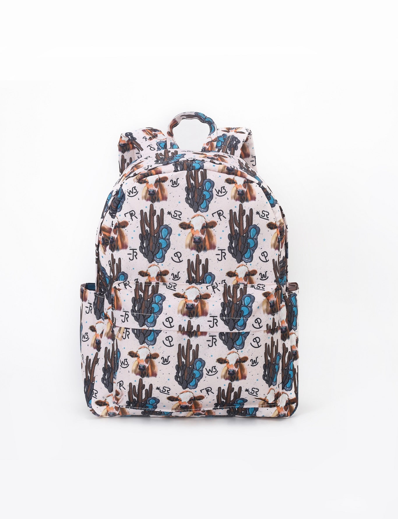 Cow Print & Cactus Children's Versatile Backpack