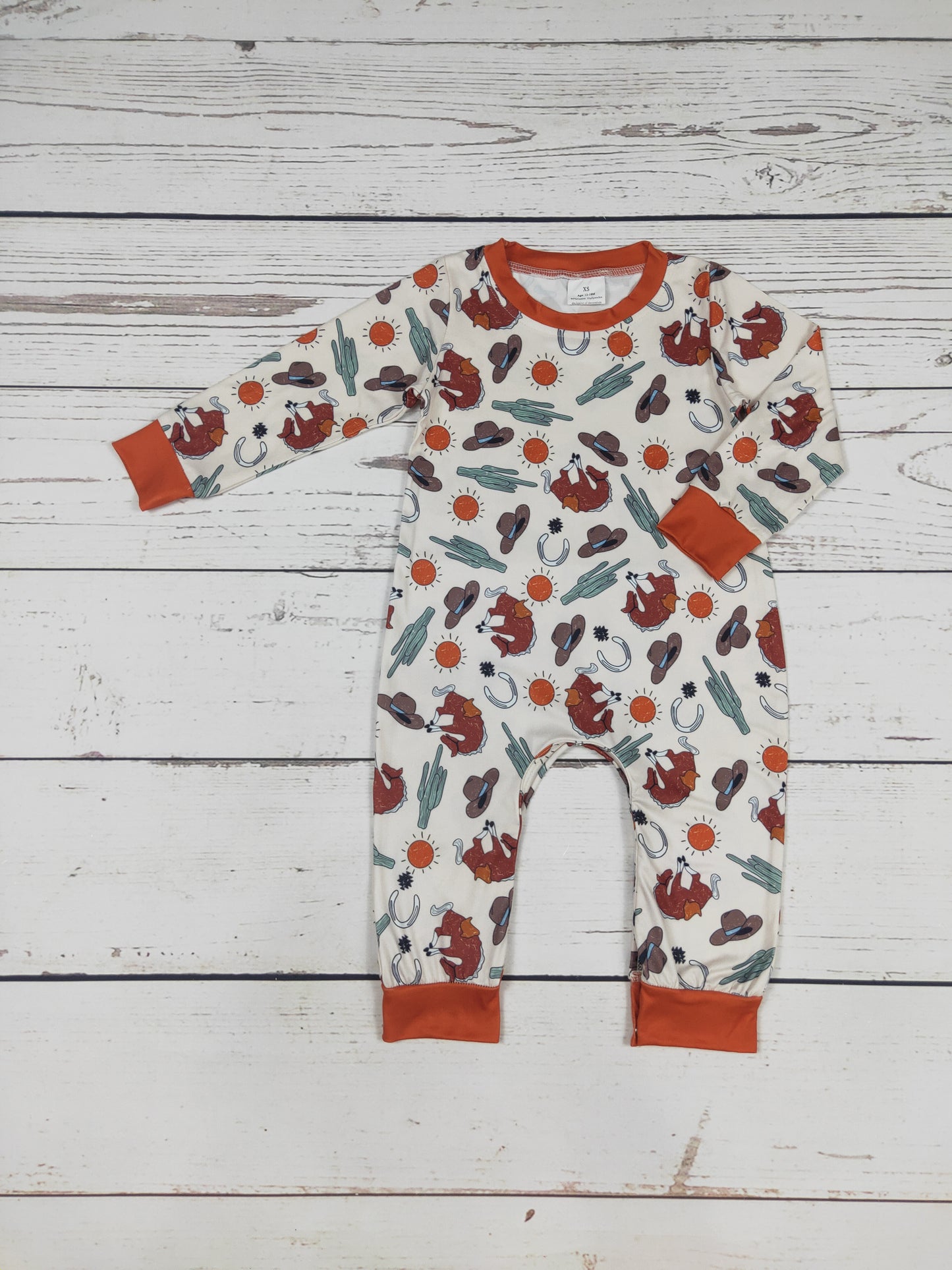 Baby Cactus Print Romper