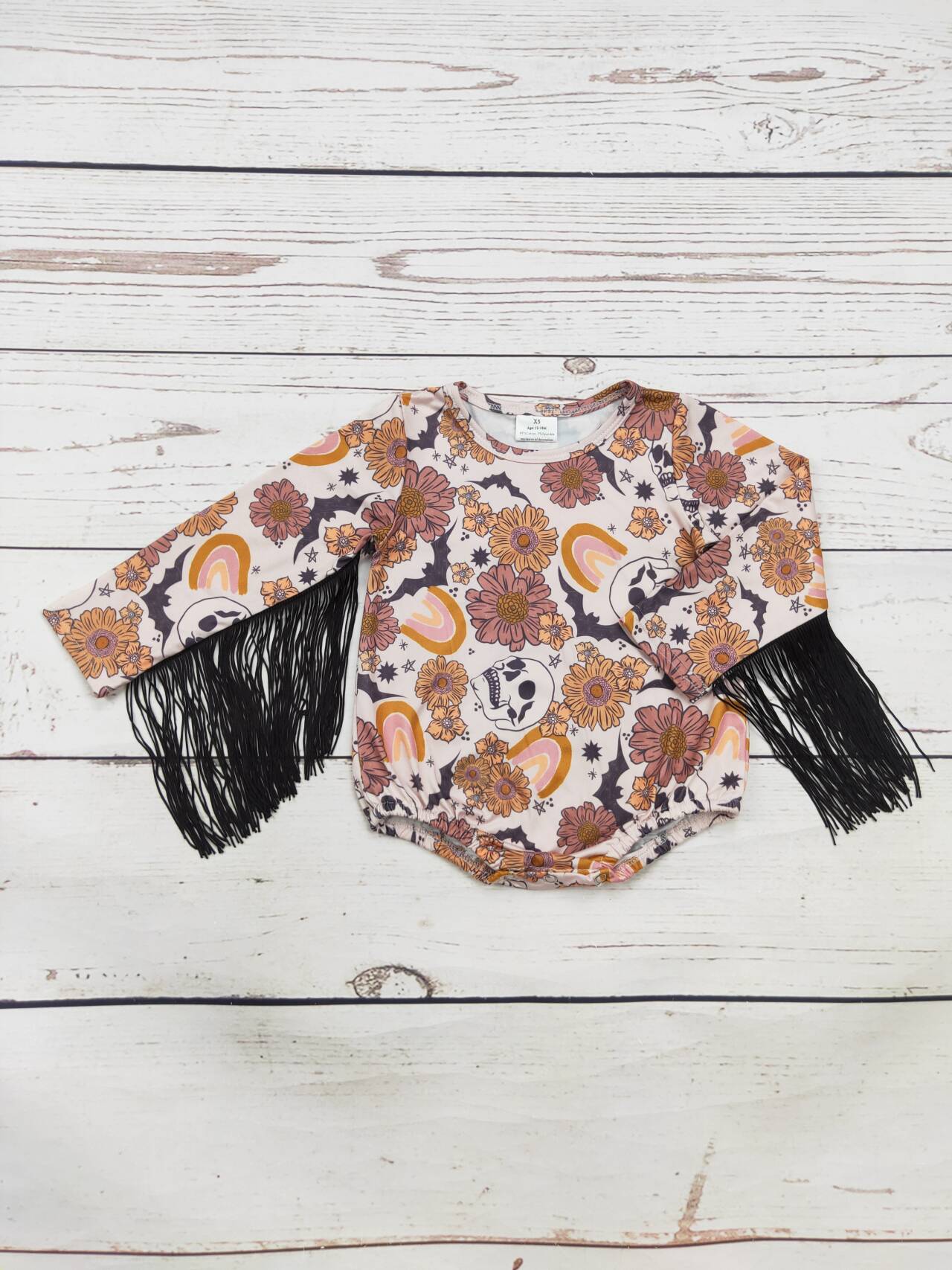 Baby Fringe Halloween Bubble