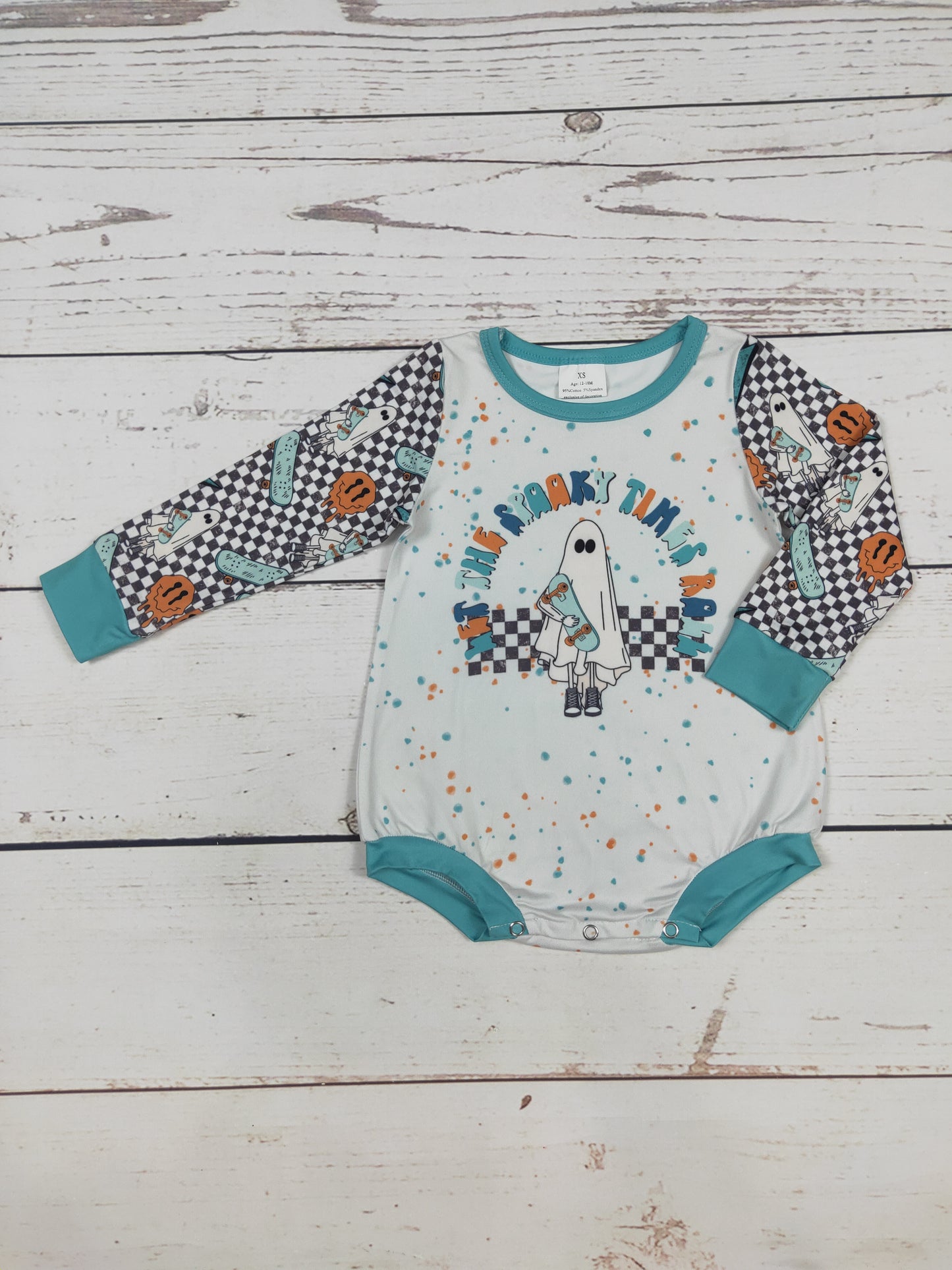 Baby Spooky Time Halloween Bubble