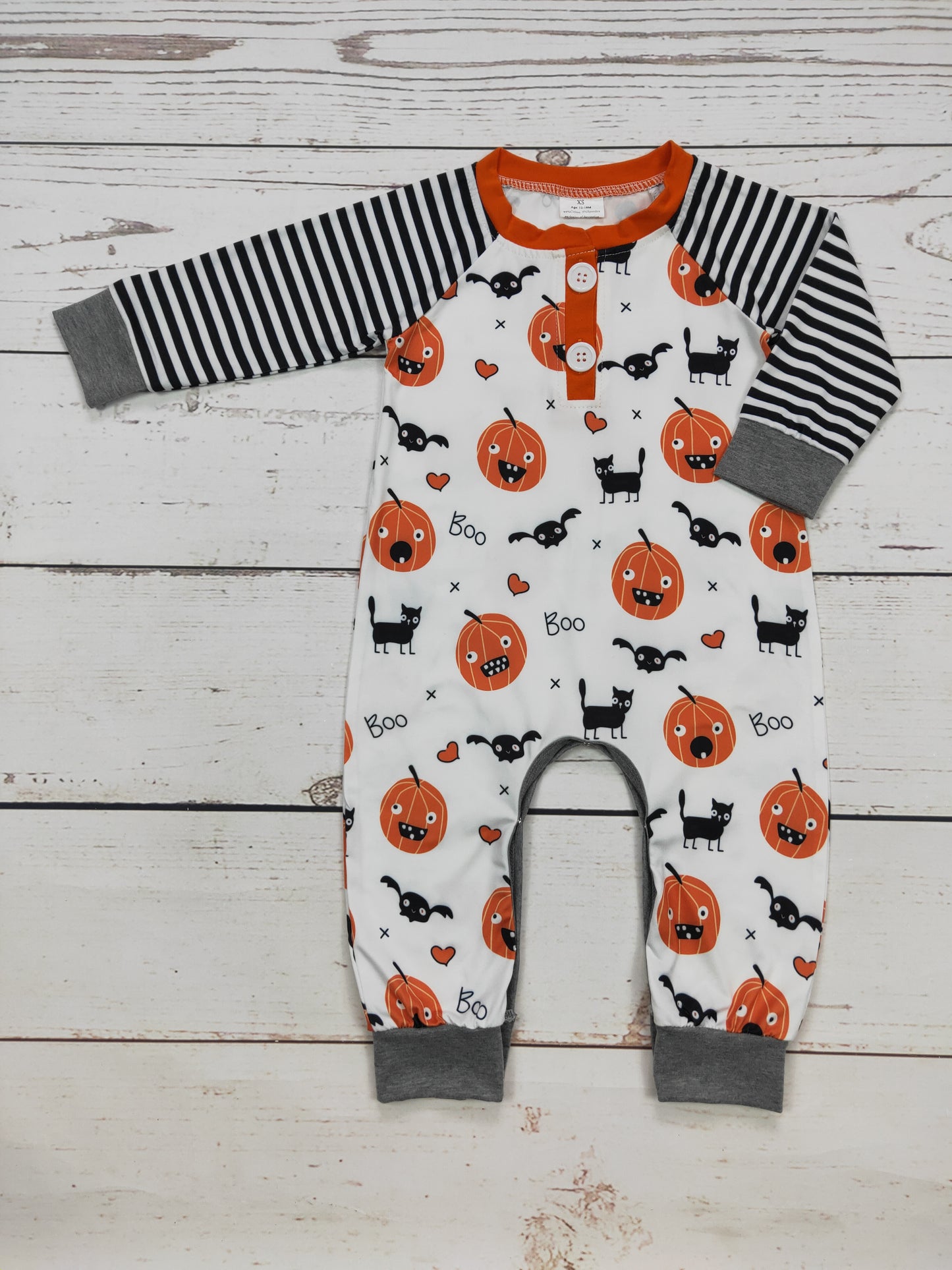 Baby Boo Halloween Romper