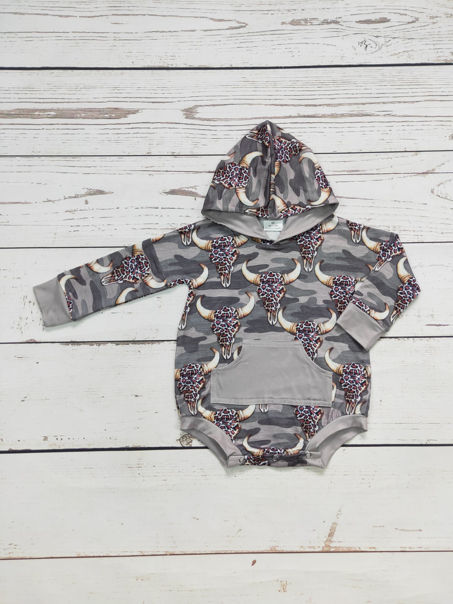 Baby Camouflage Cows Bubble