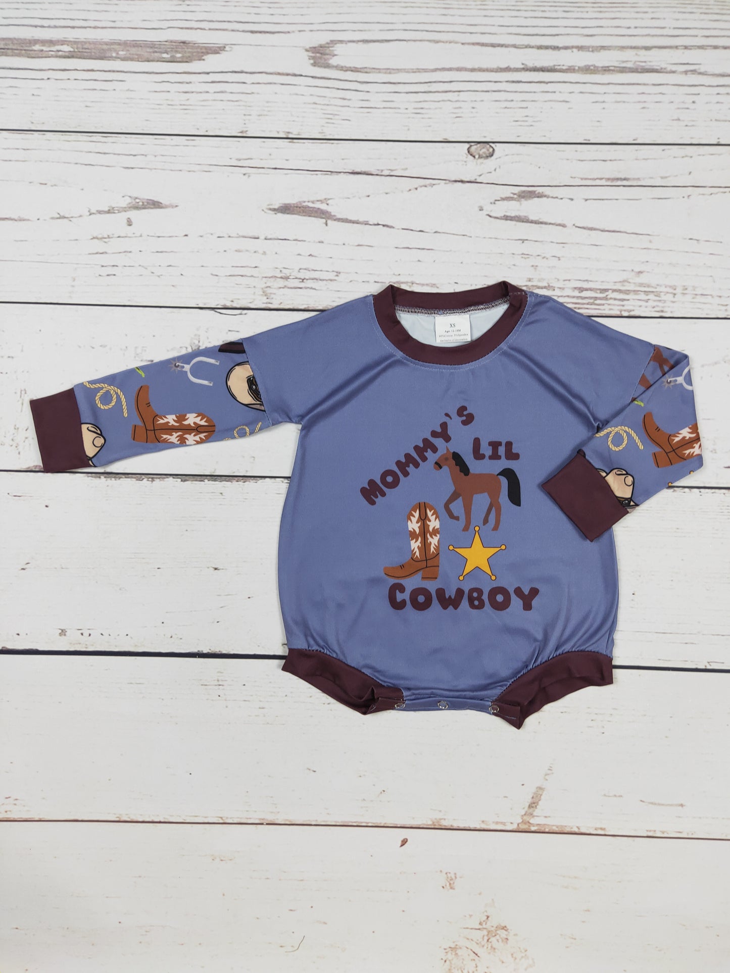 Mommy's Lil Cowboy Bubble