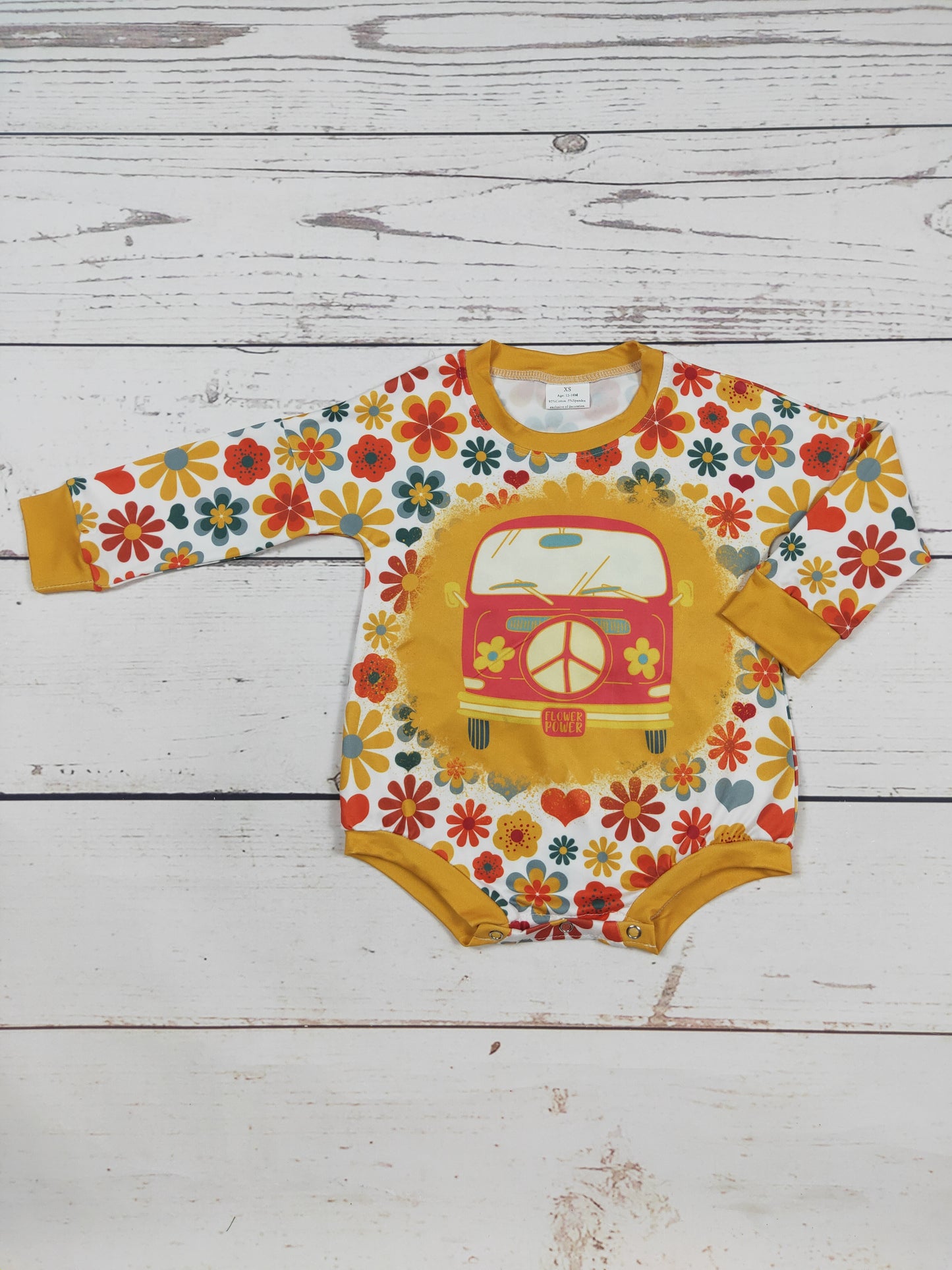 Flower Printed Baby Bubble