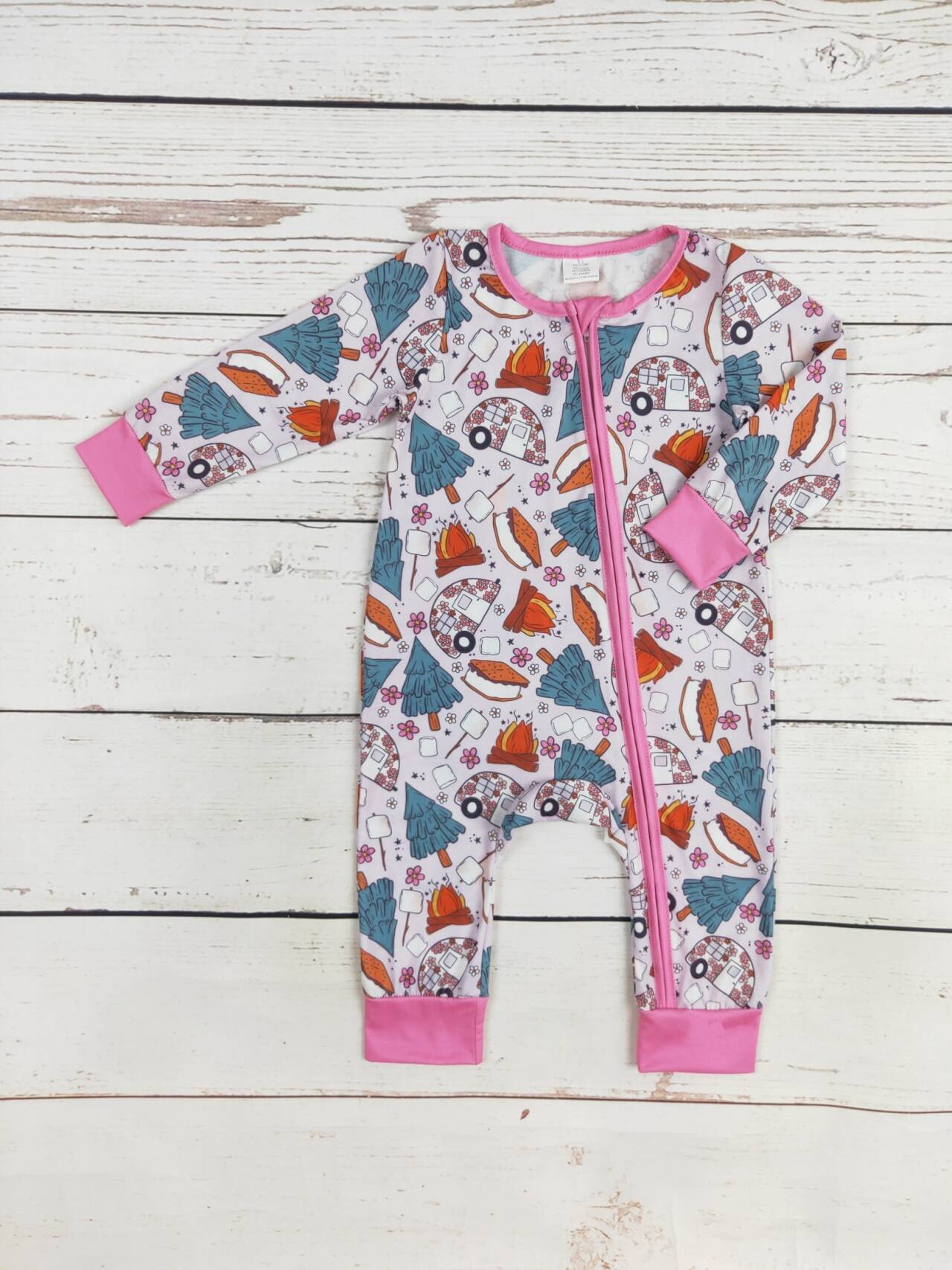 Baby S'more Bamboo Zip Sleeper