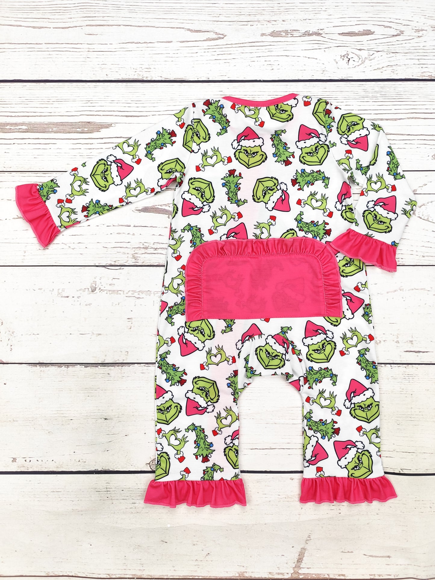 Baby Character Christmas Bamboo Zip Sleeper