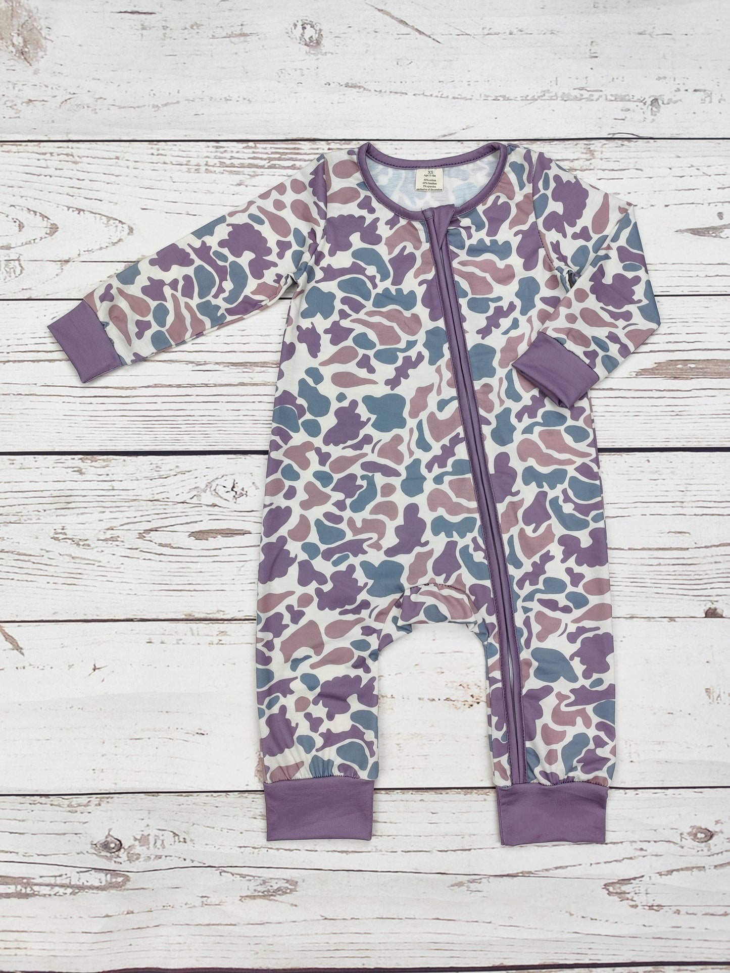 Baby Boy Camouflage Zippy Sleeper