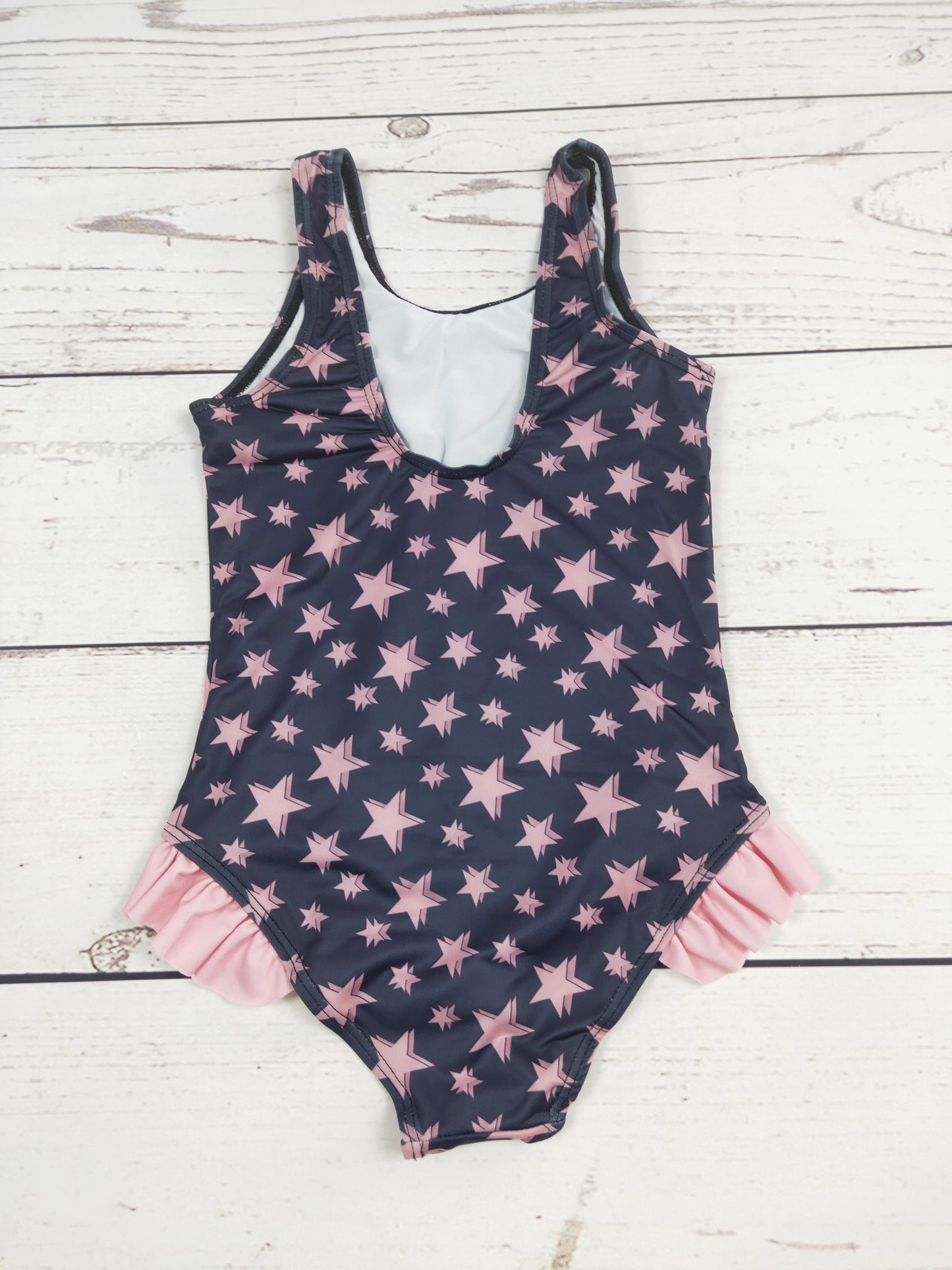 Stars One Piece Girls Swimsuit
