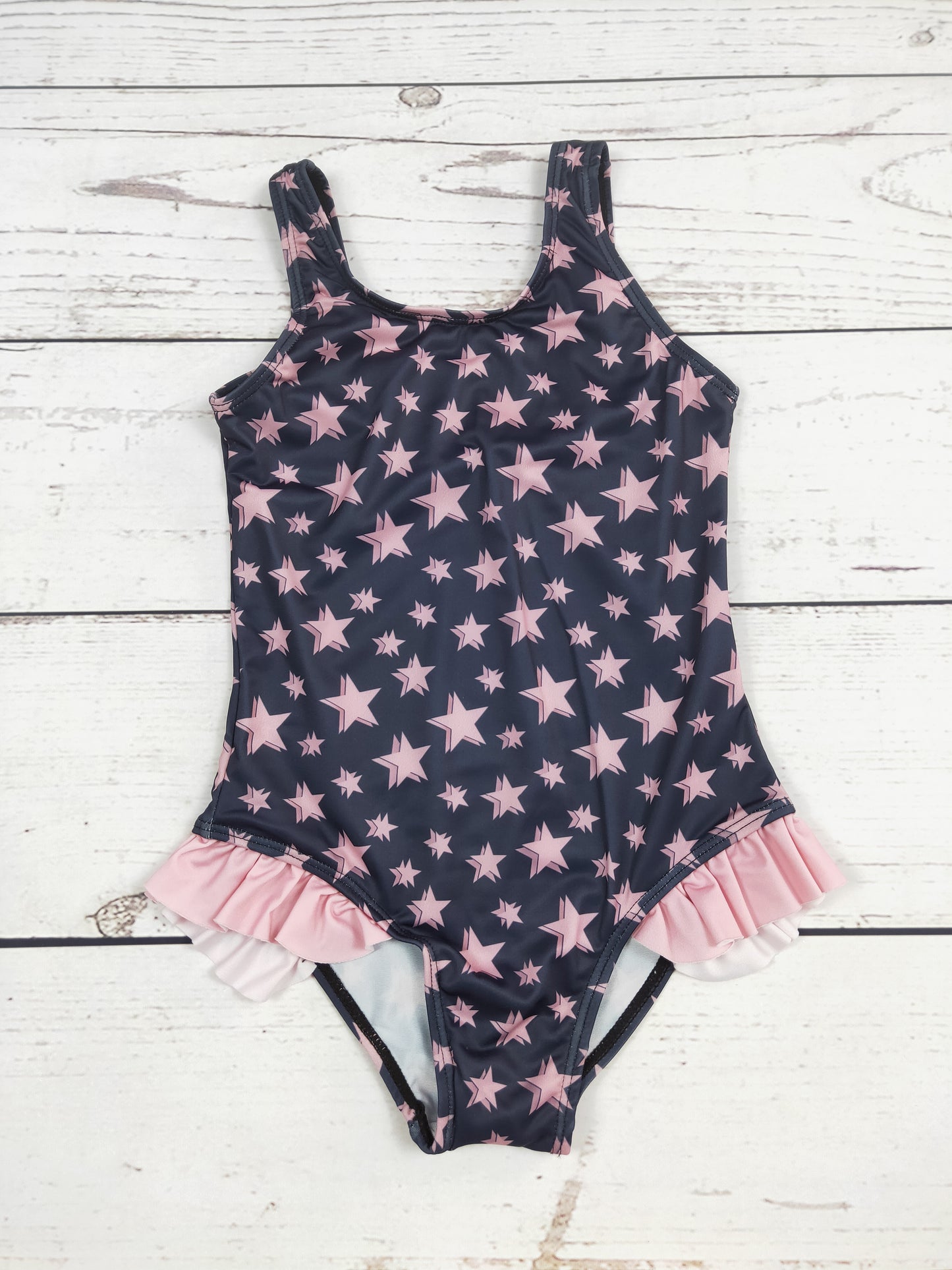 Stars One Piece Girls Swimsuit