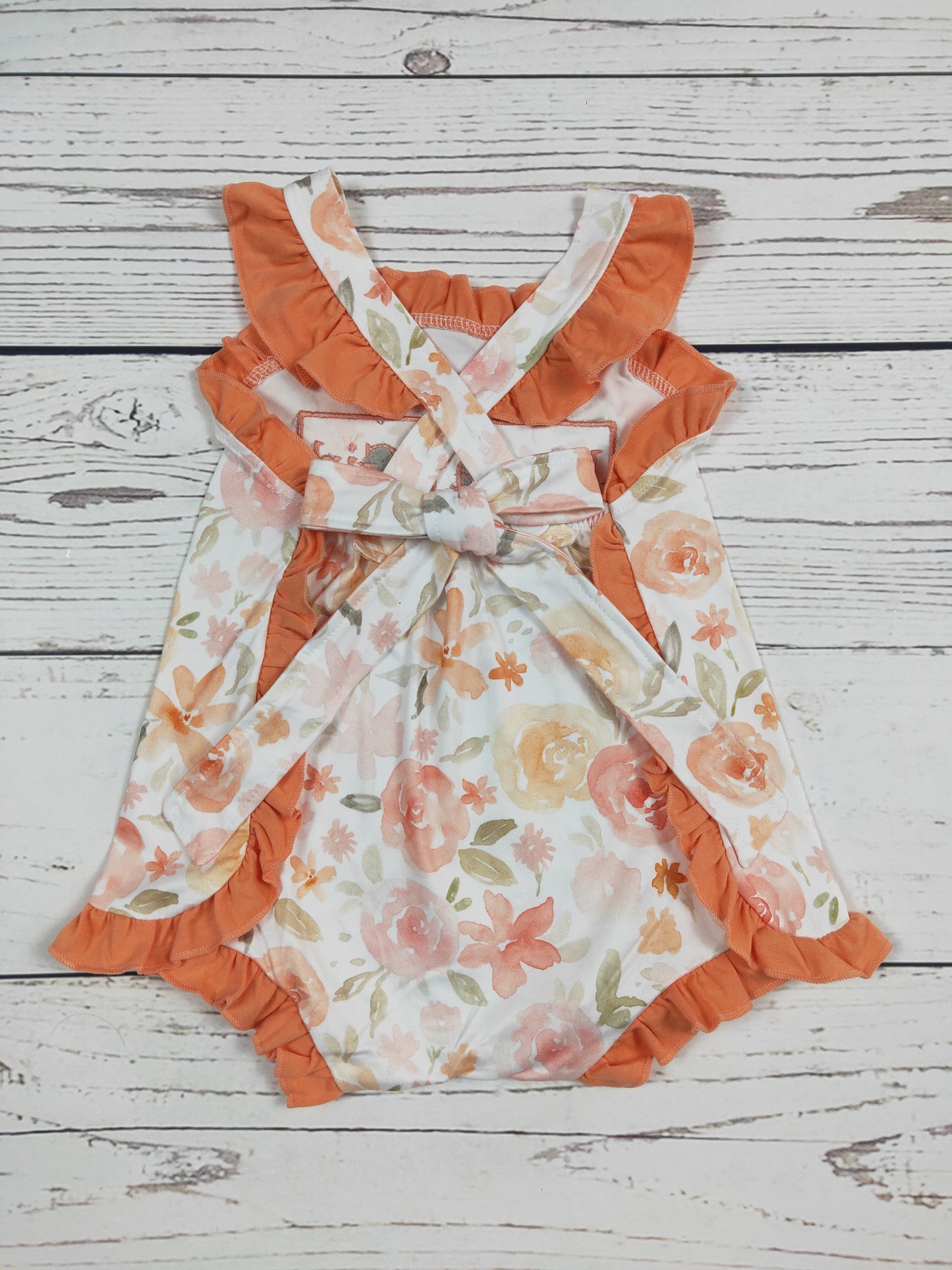 Baby Mama's Girl Applique Mother's Day Romper