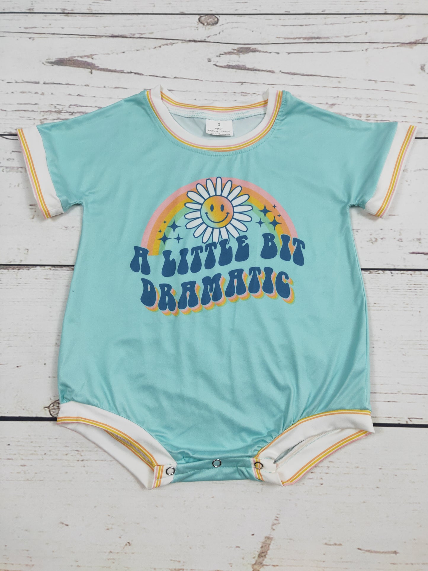 A Littlw Bit Dramatic Baby Summer Onesie