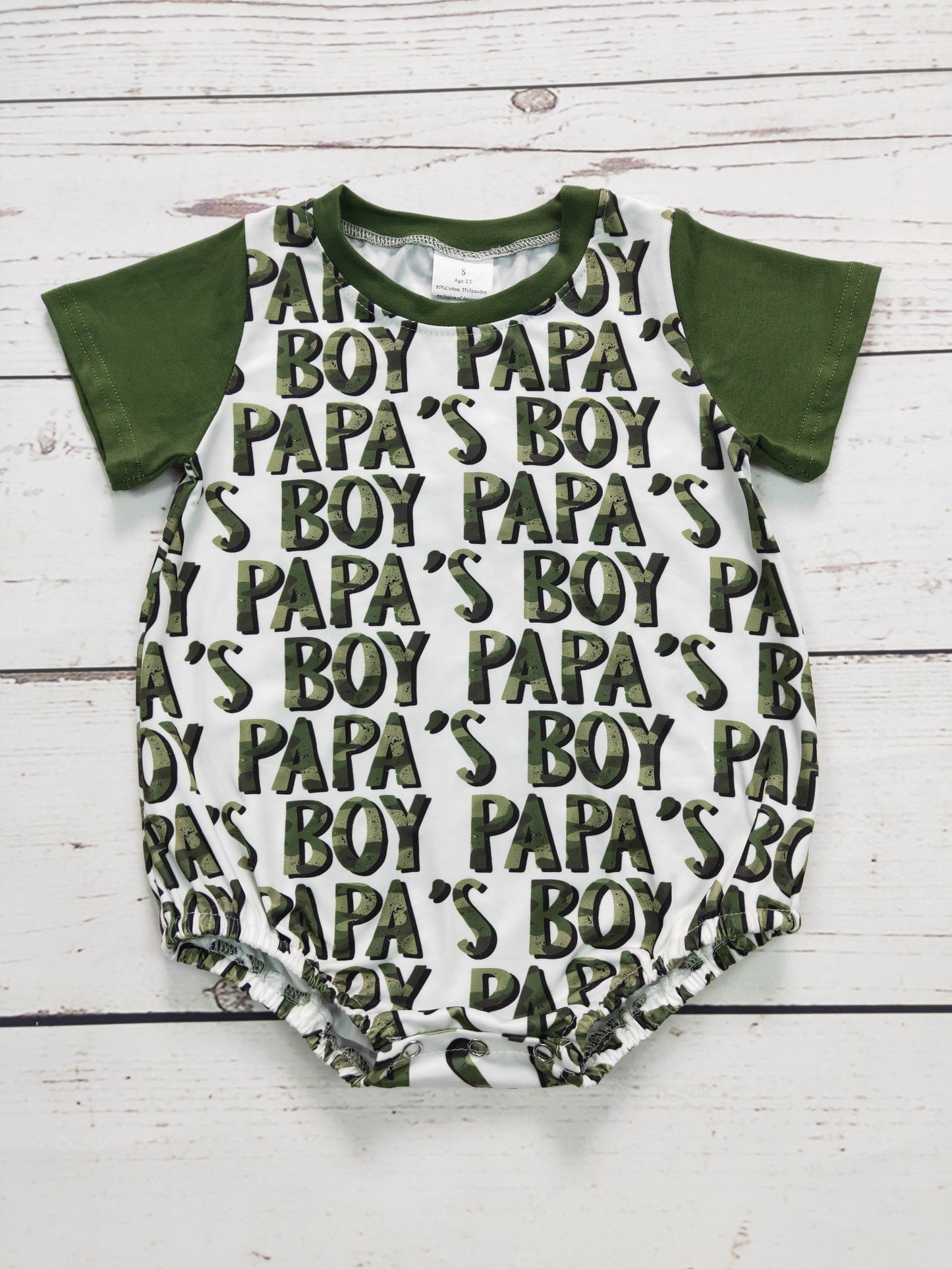 PAPA'S BOY Romper