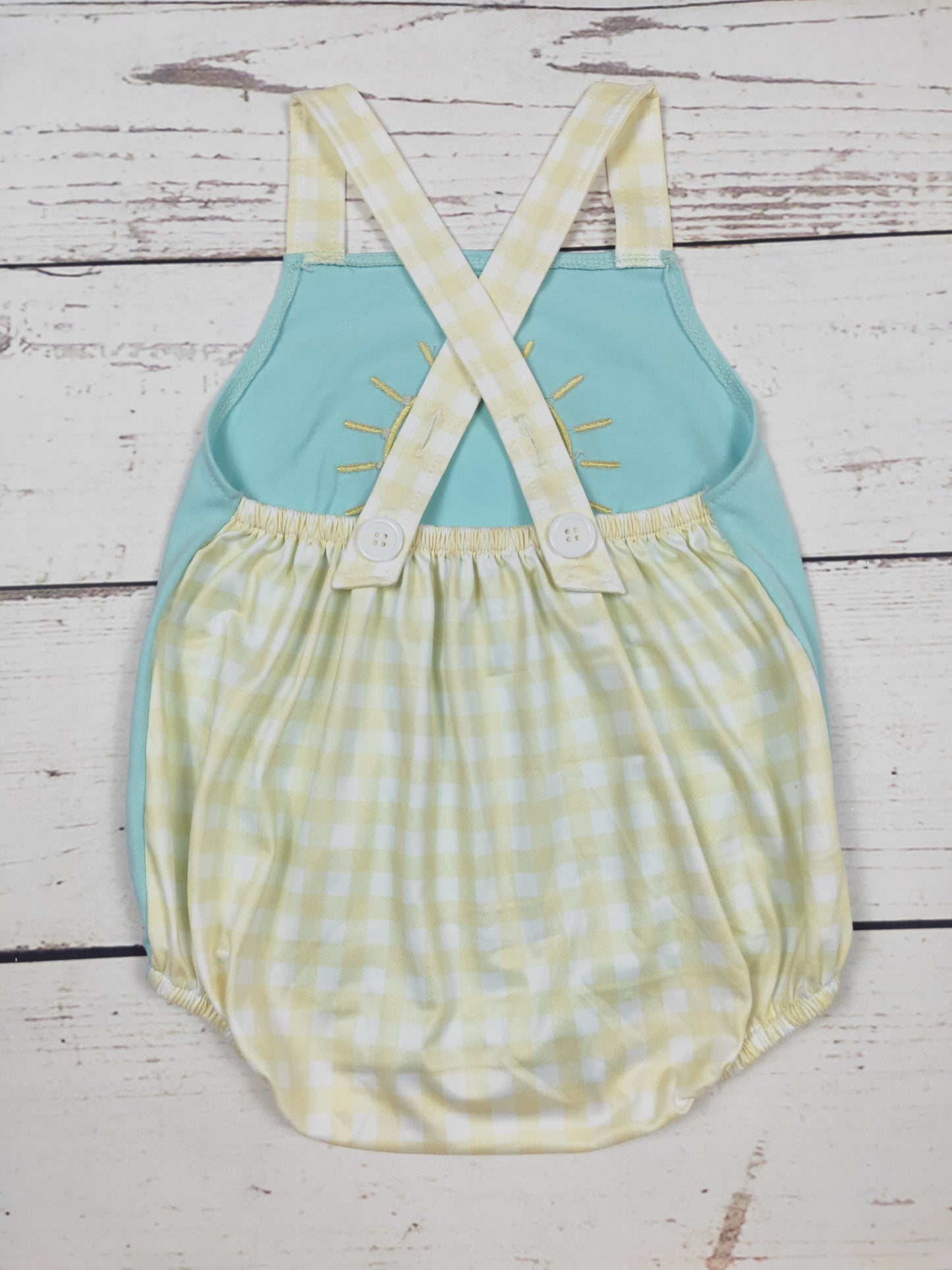 Baby Boy Sun Appliqué Romper