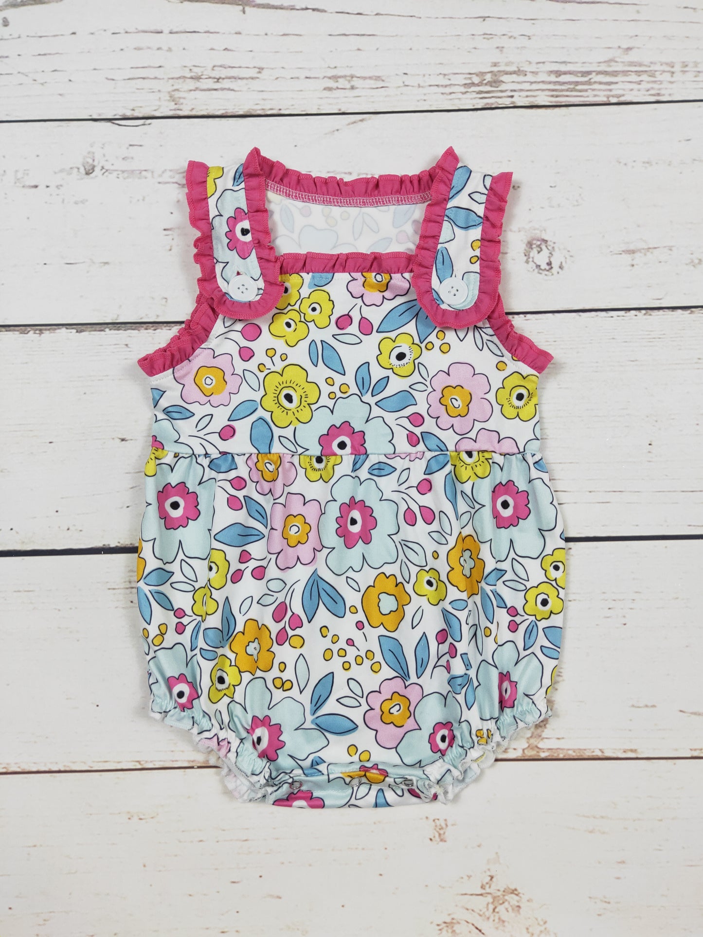 Flower Printed Baby Bubble