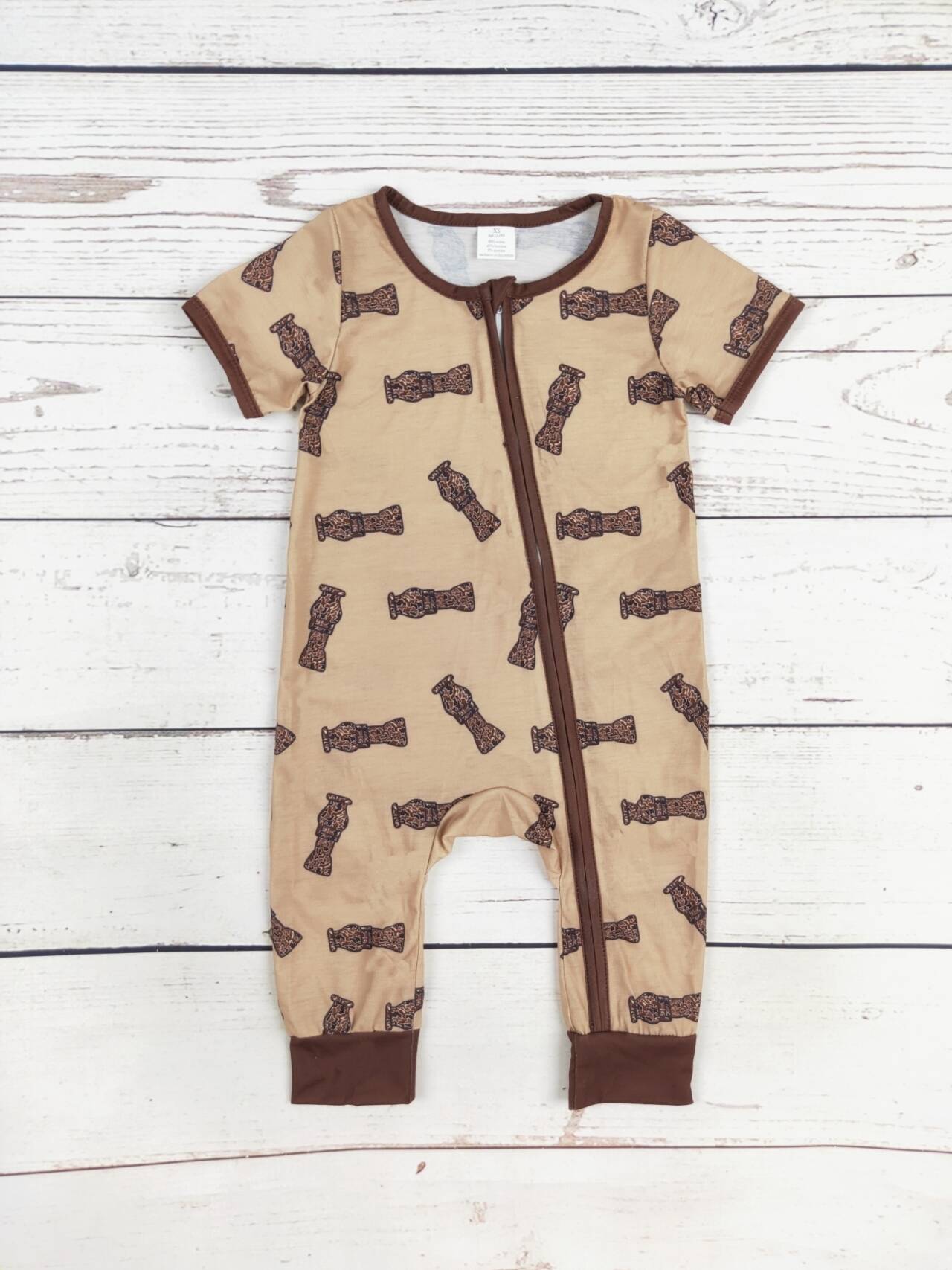 Baby Camouflage Bamboo Zippy Sleeper
