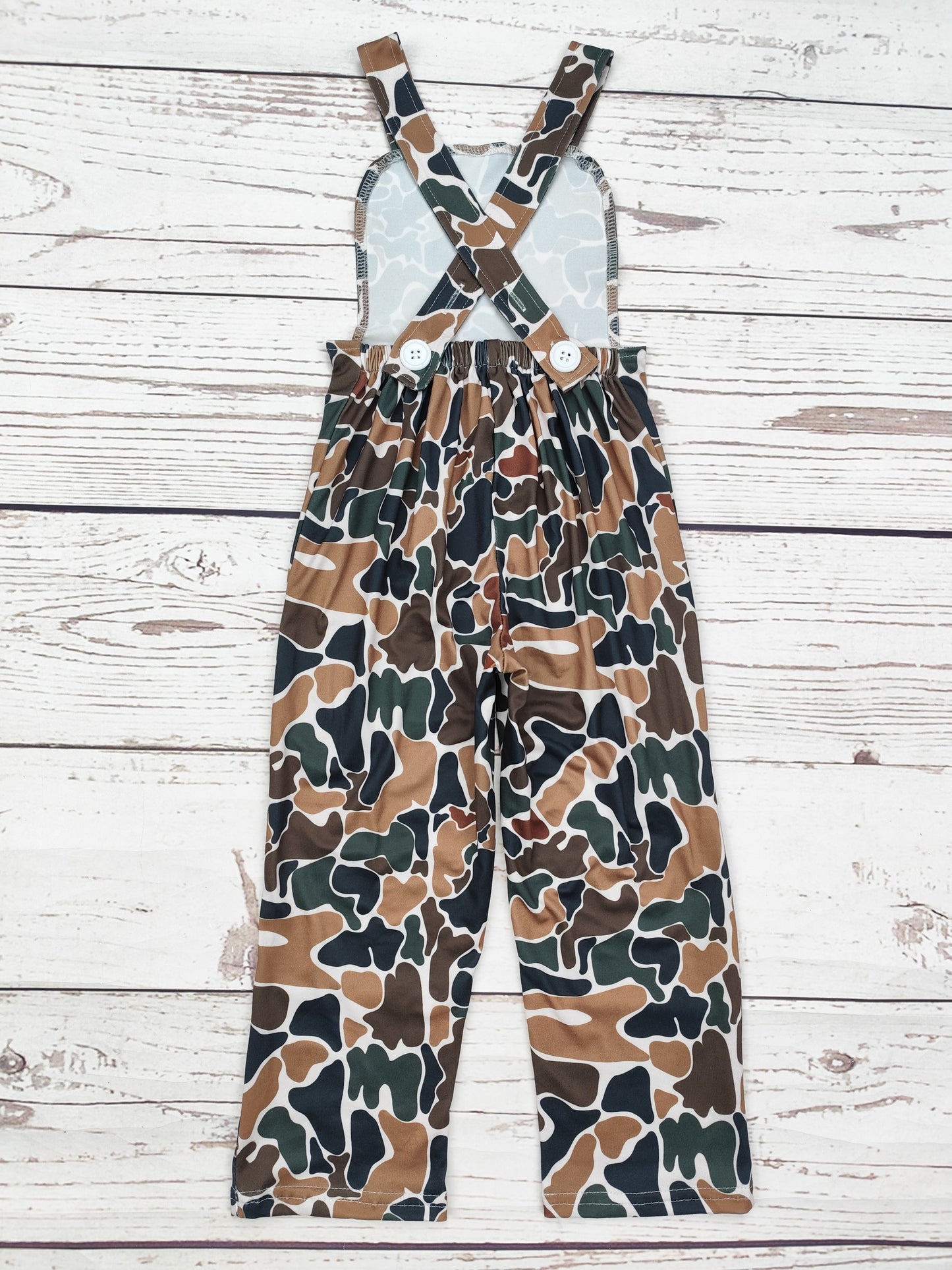 Baby Kids Camouflage Overalls