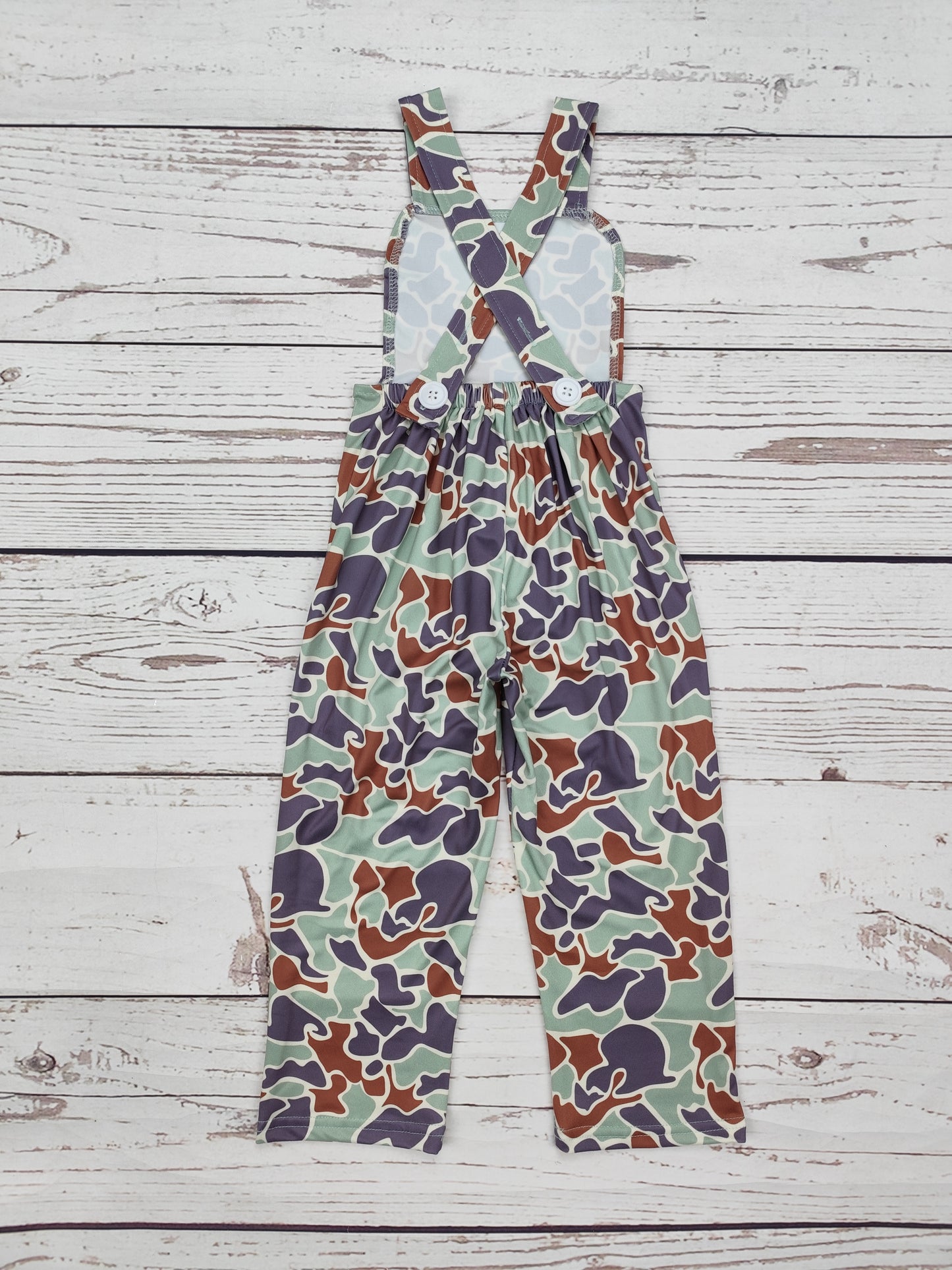 Baby Boys Camouflage Jumpsuit