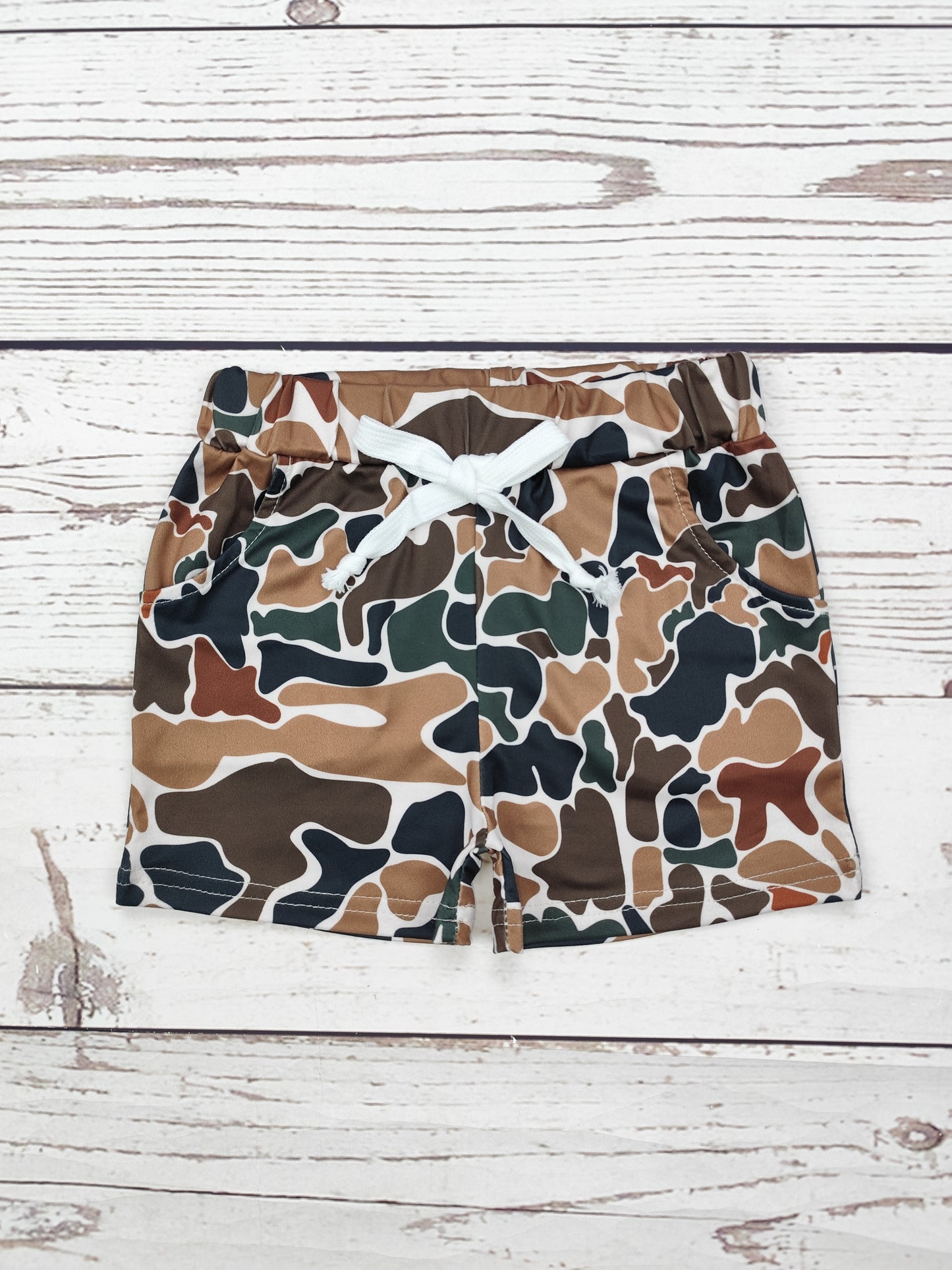 Baby Boys Camouflage Shorts