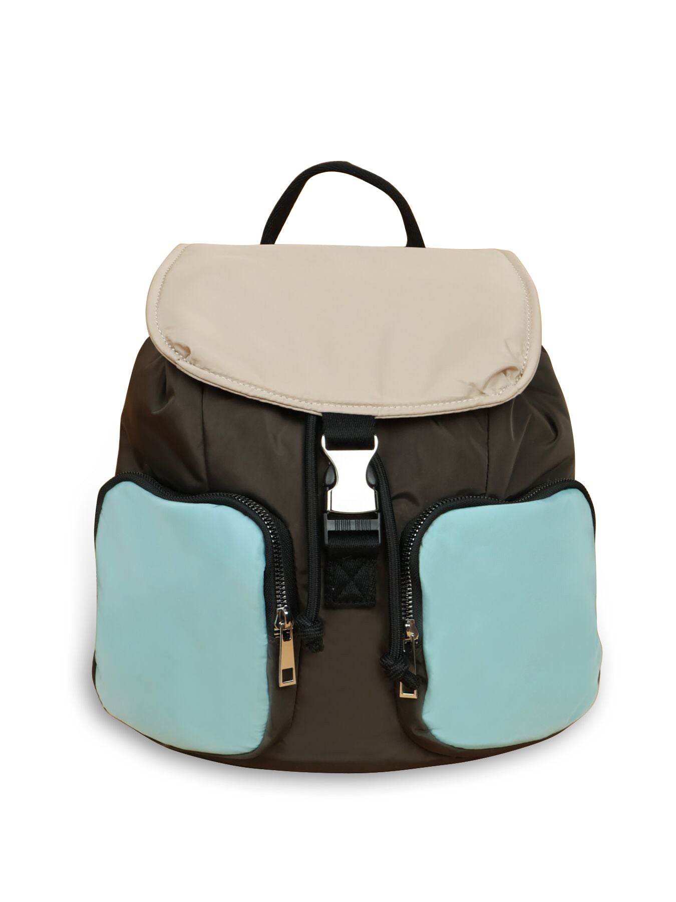 Black Big Capacity Backpack with Pockets