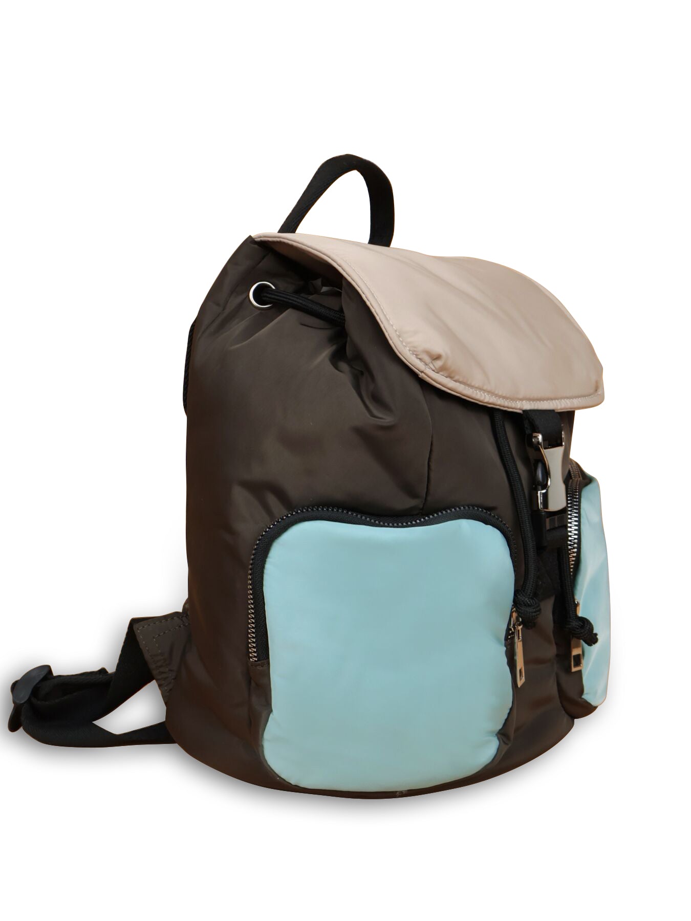 Black Big Capacity Backpack with Pockets