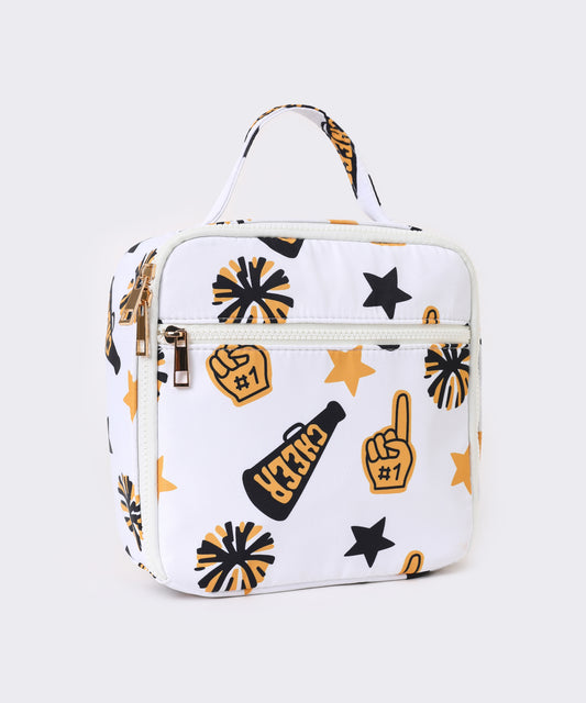 Cheer Printed Girls Lunch Boxes Bag