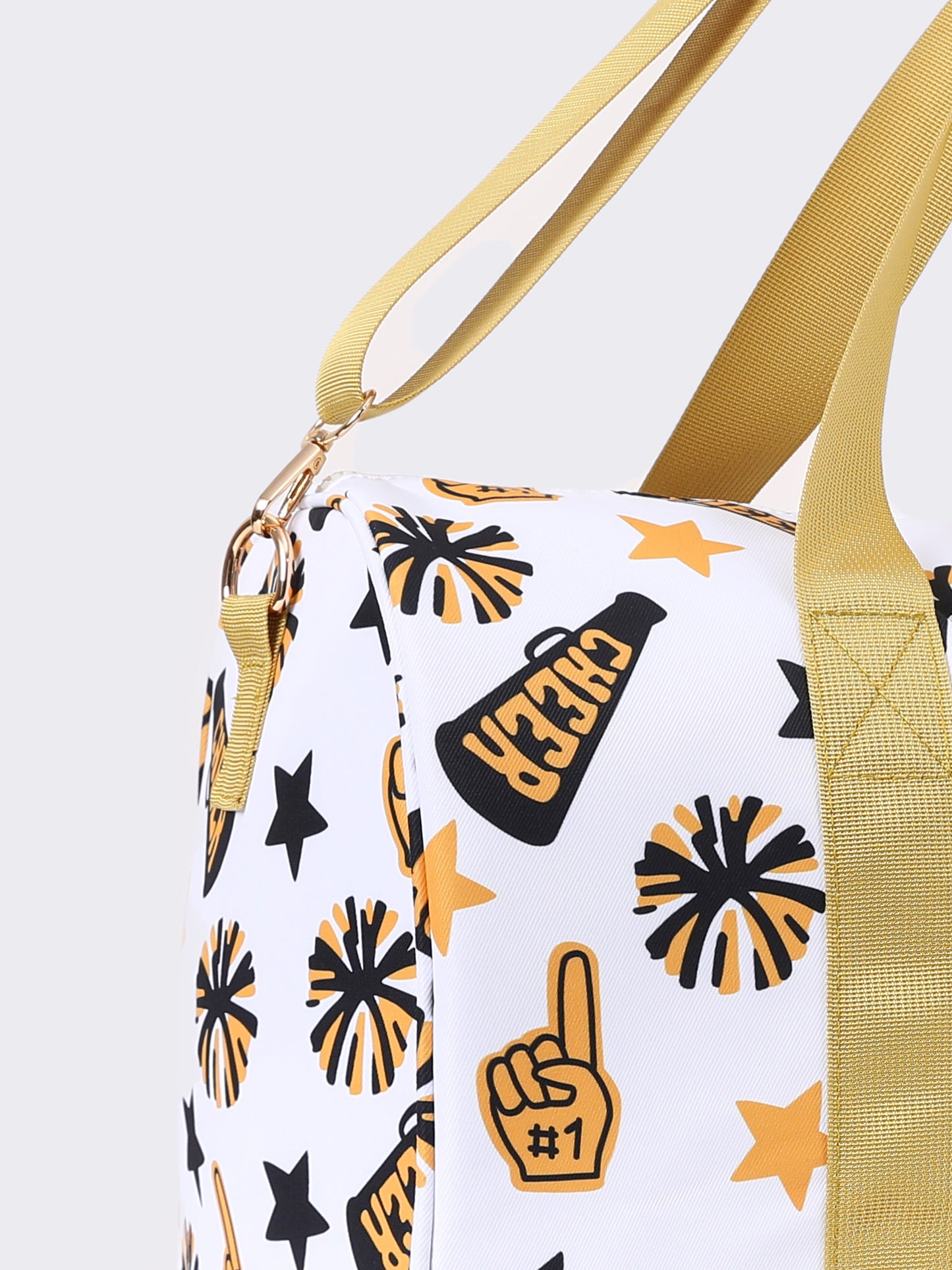 Cheer Pattern Duffle Bag