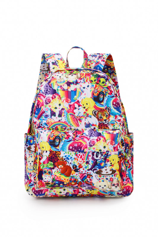 Colorful Leopard Cute Kids Backpack